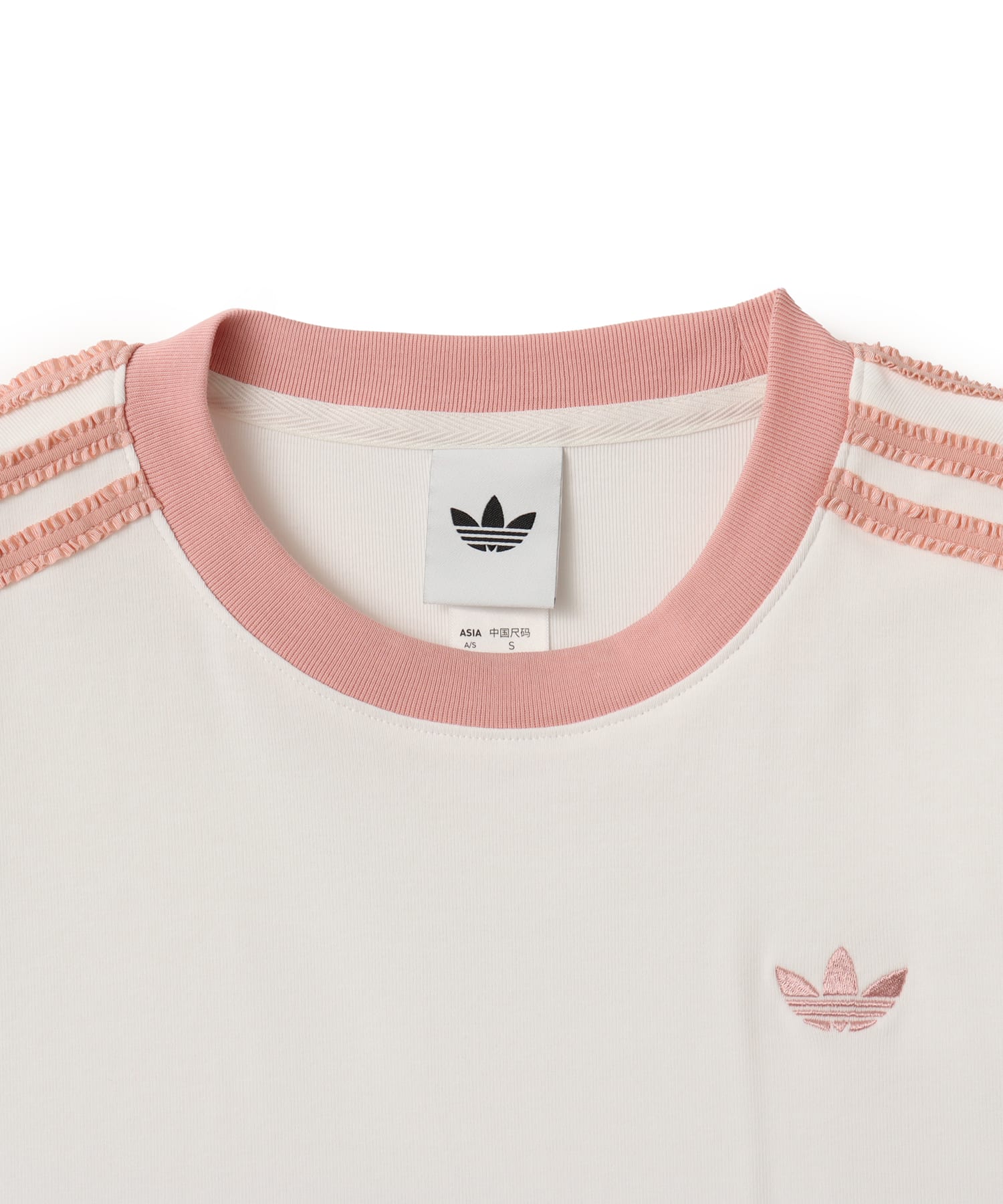 adidas RUFFLE 3S TEE オフホワイトの画像