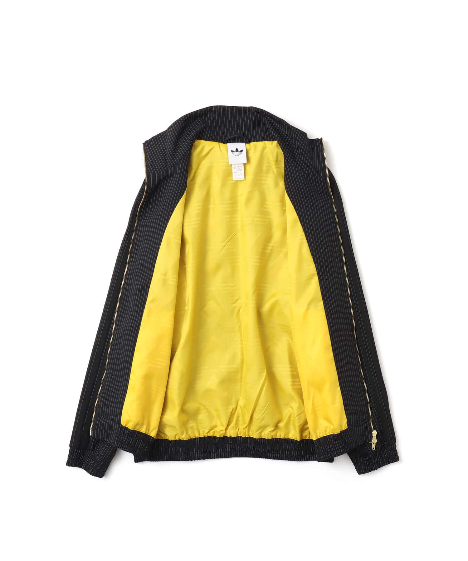 adidas FIREBIRD LOOSE PINSTRIPES TRACK TOP ブラックの画像