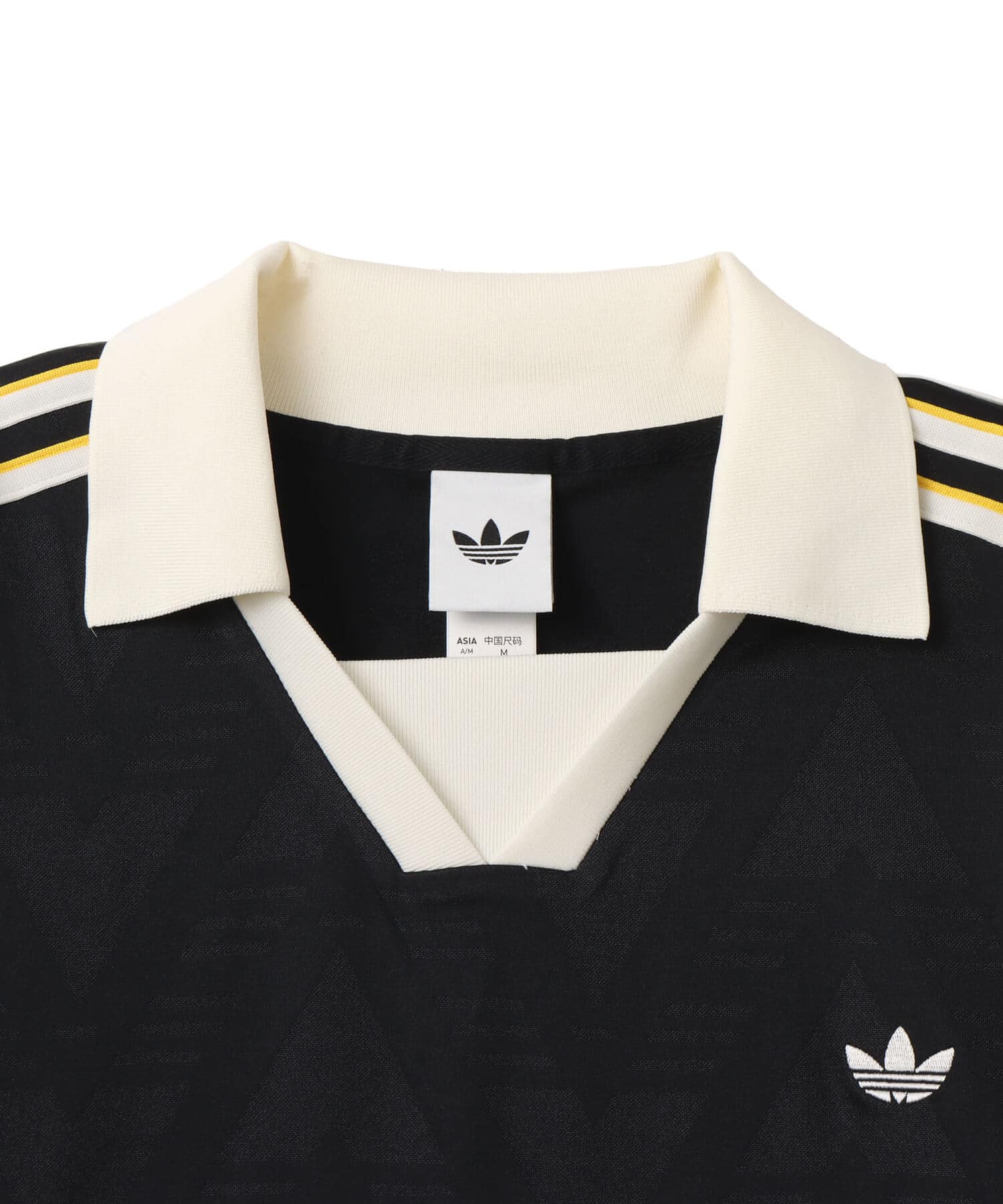 adidas FOOTBALL JERSEY SPONSOR ブラックの画像