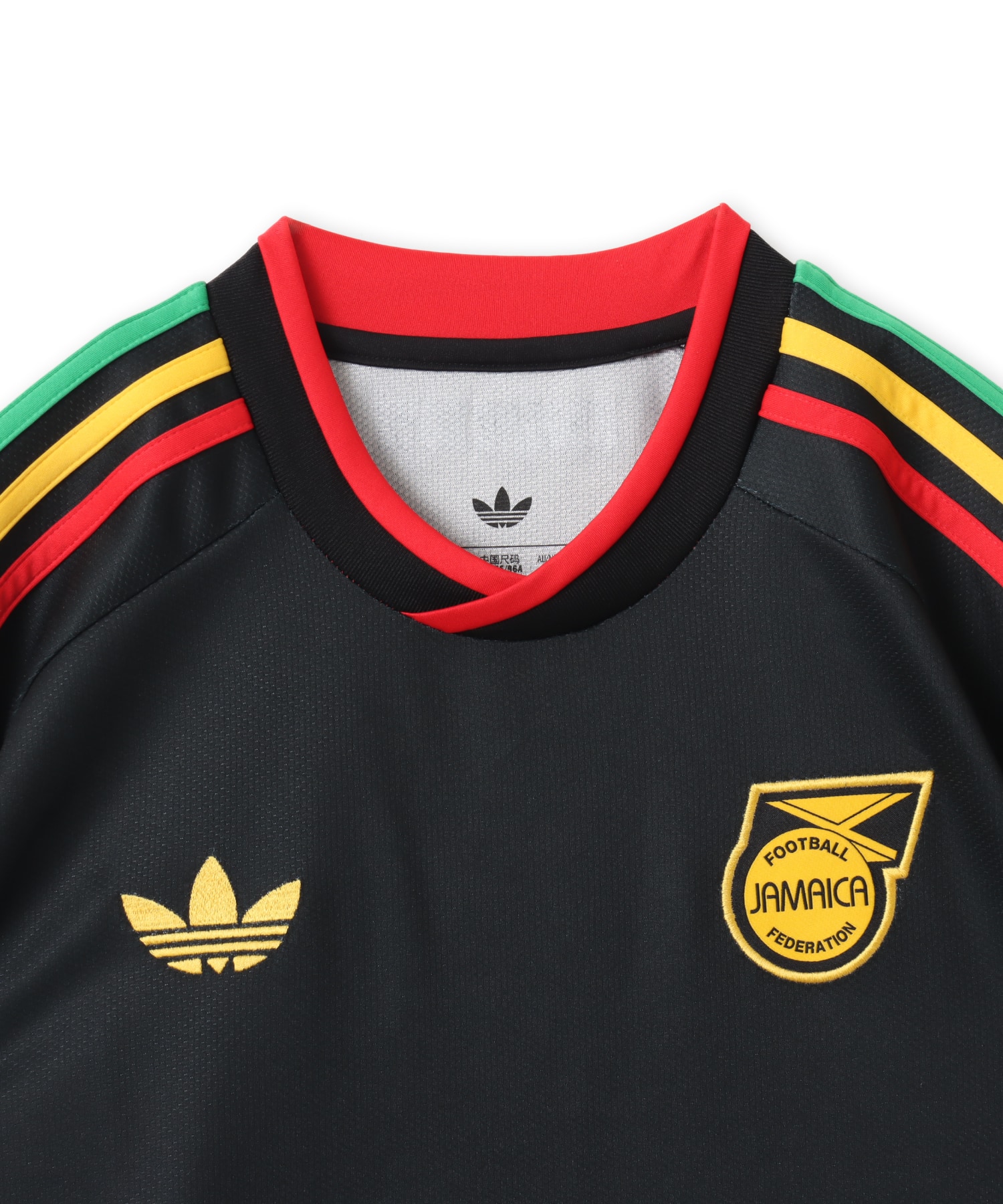 adidas ジャマイカ代表 26 × ボブ・マーリー アウェイ レプリカ ユニフォーム ブラックの画像
