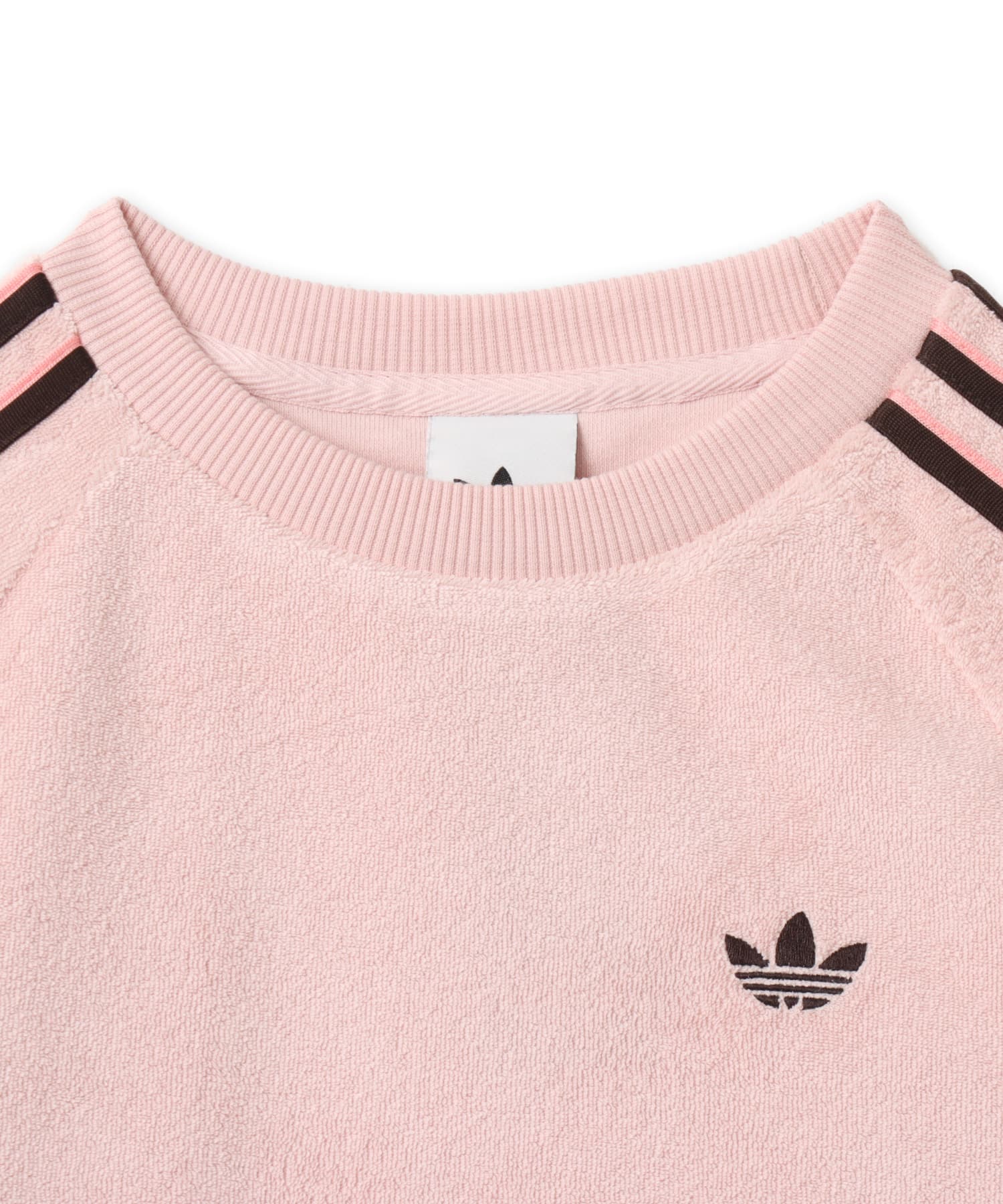 adidas TERRY TOWEL CALI TEE サンディーピンクの画像