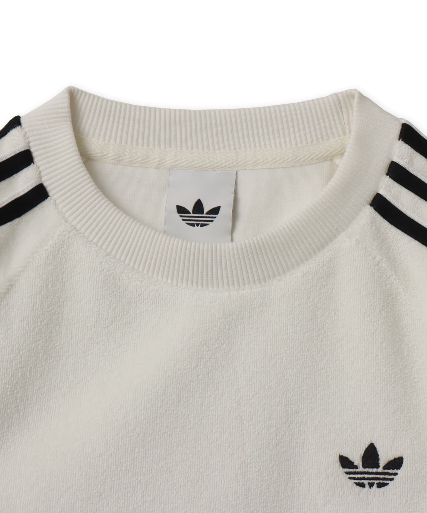 adidas TERRY TOWEL CALI TEE オフホワイトの画像