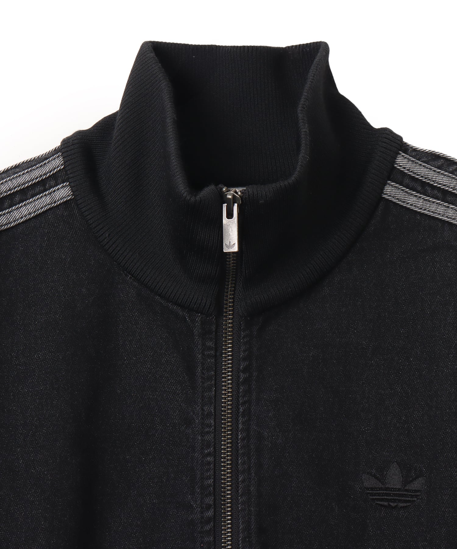 adidas ADICOLOR DENIM FIREBIRD TRACK TOP トゥルーブラックデニムの画像