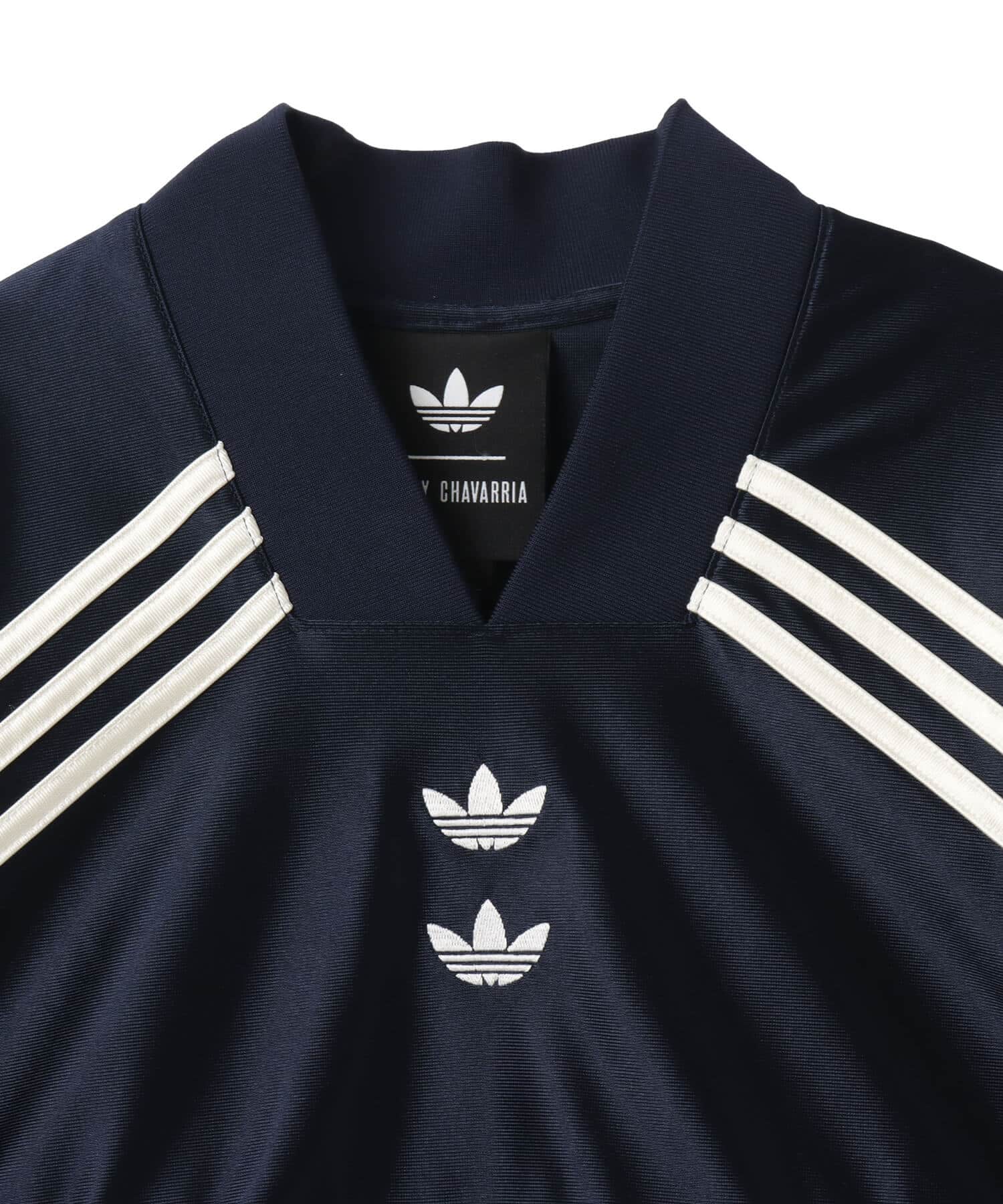 adidas CHAVARRIA DAZZLE LS JERSEY レジェンドインク/ライトグレー