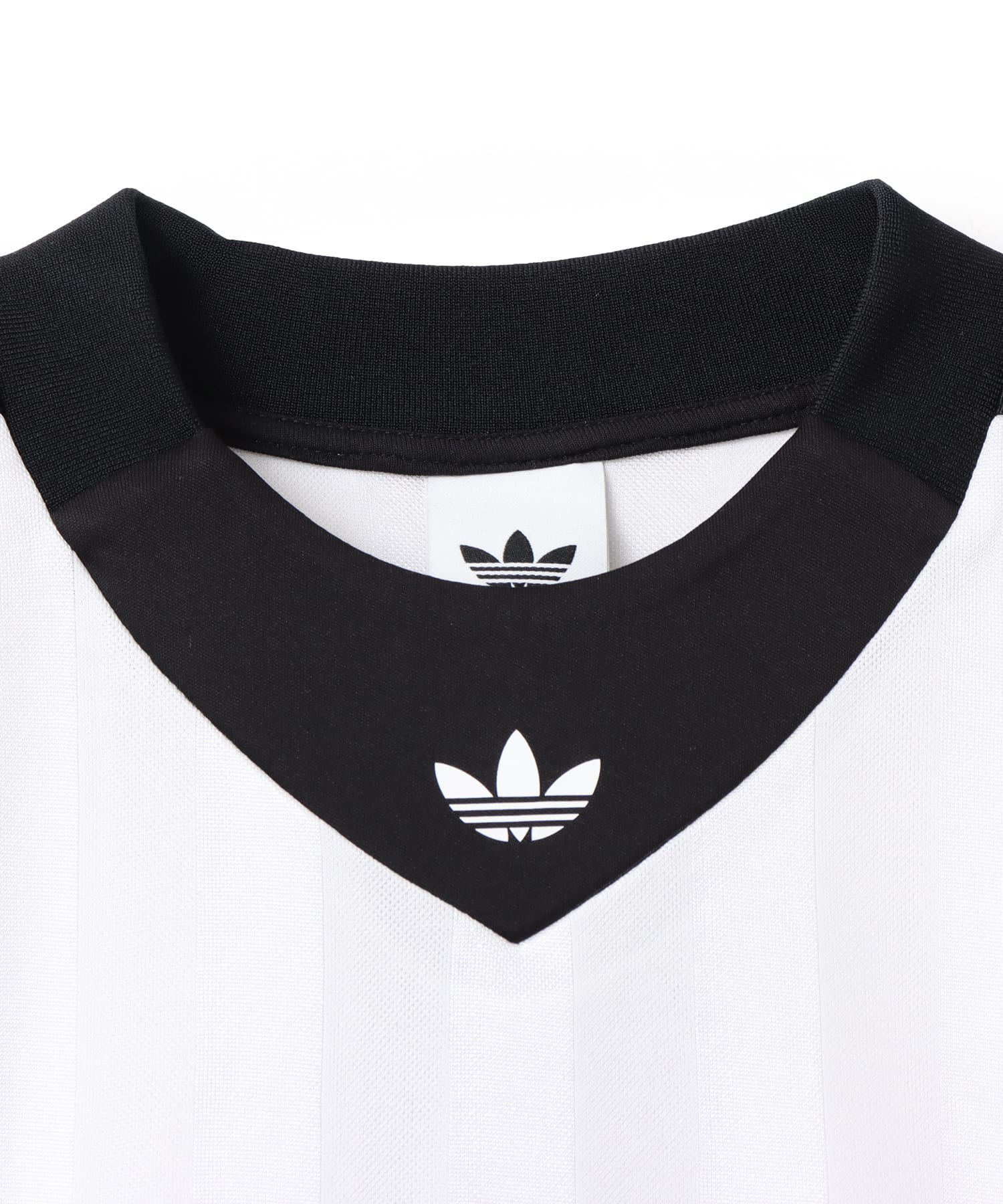 adidas LONGSLEEVE LACE JERSEY ホワイト/ブラックの画像