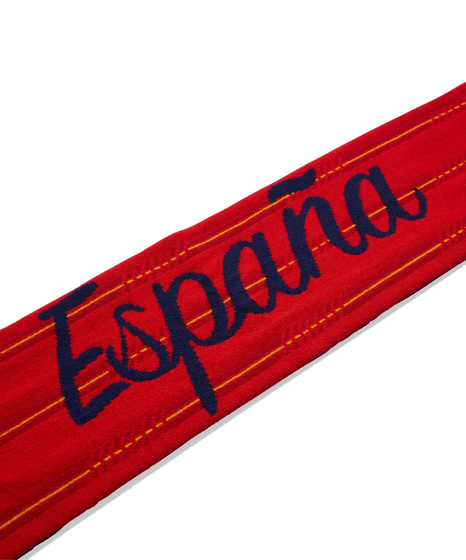 adidas スペイン代表 SCARF ダークブルー/ビビッドレッド/クルーイエローの画像