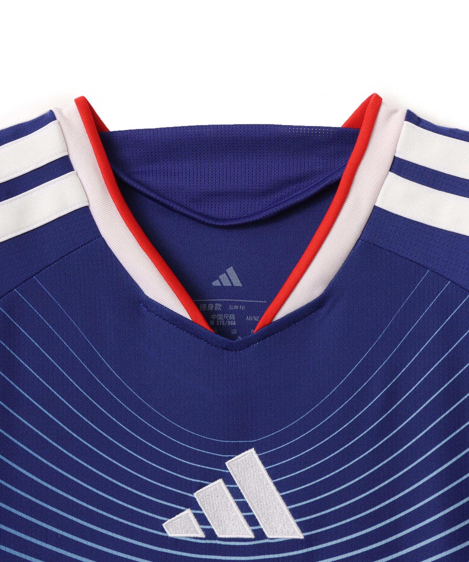 adidas サッカー日本代表 2026 ホーム レプリカ ユニフォーム ジャパンブルー/アッシュブルーの画像