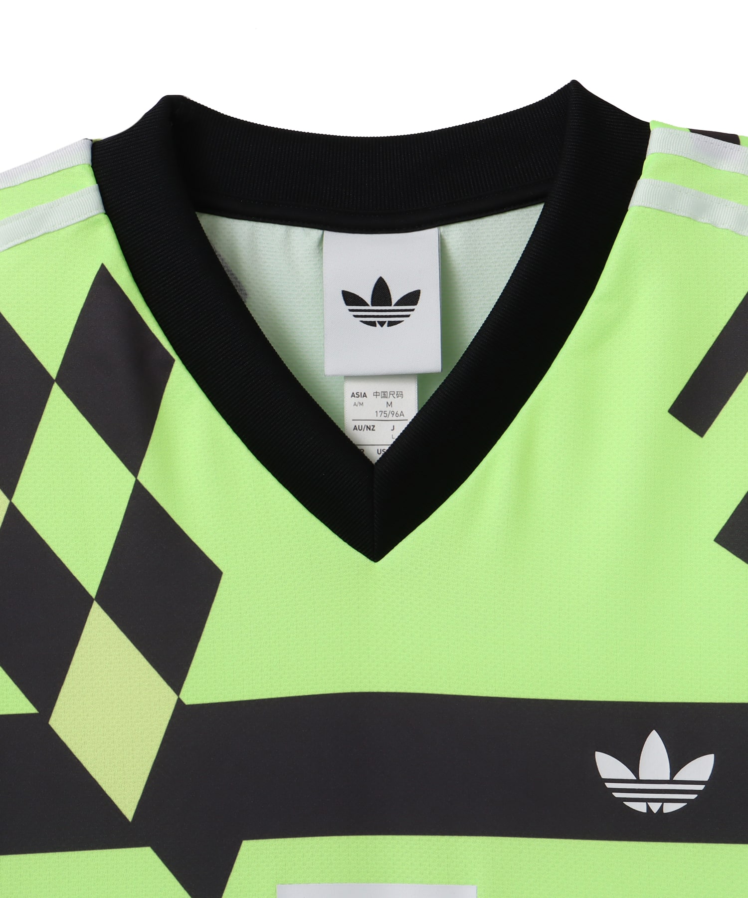 adidas NUWAVE 90S JERSEY シグナルグリーンの画像