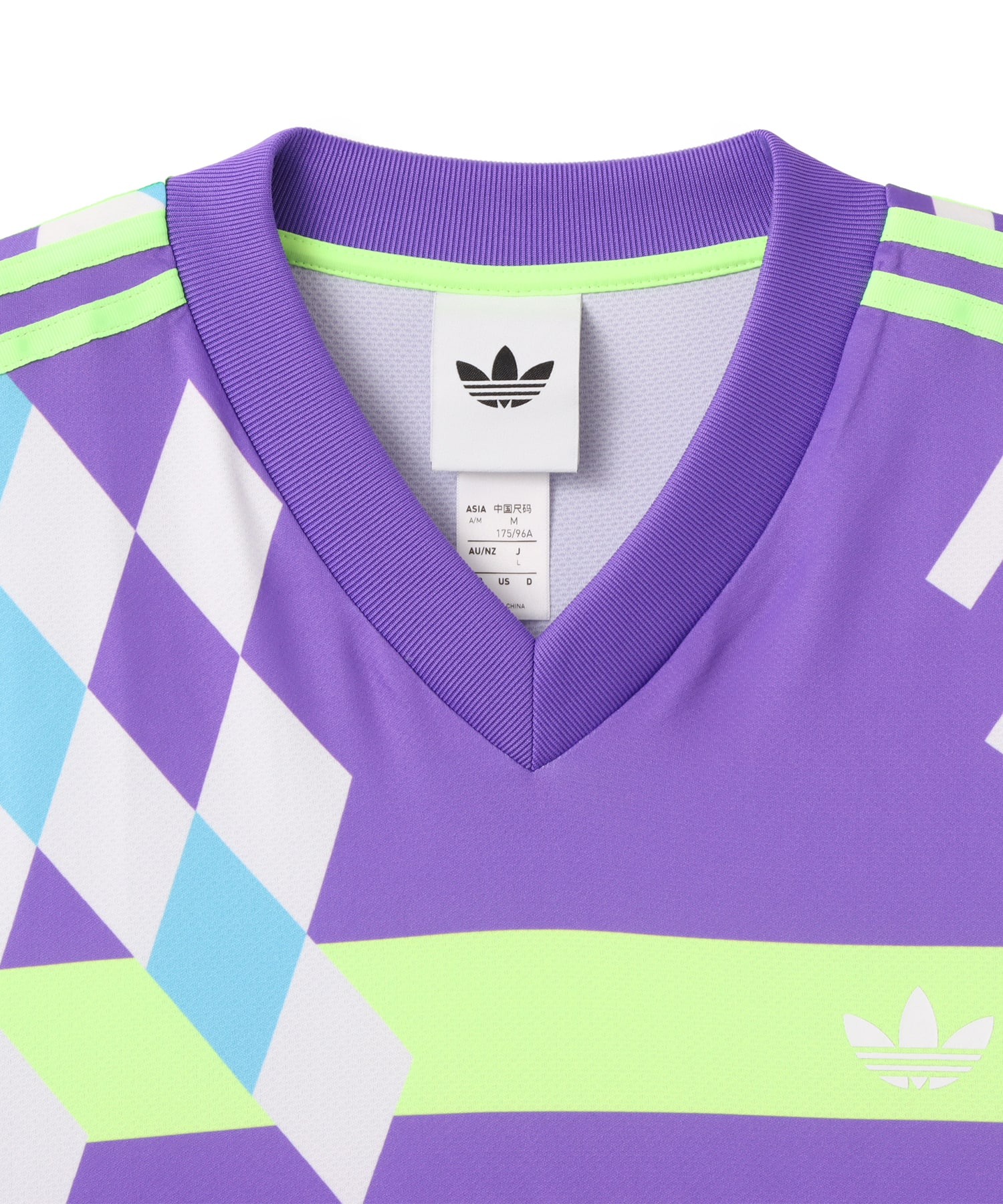 adidas NUWAVE 90S JERSEY パープルラッシュの画像