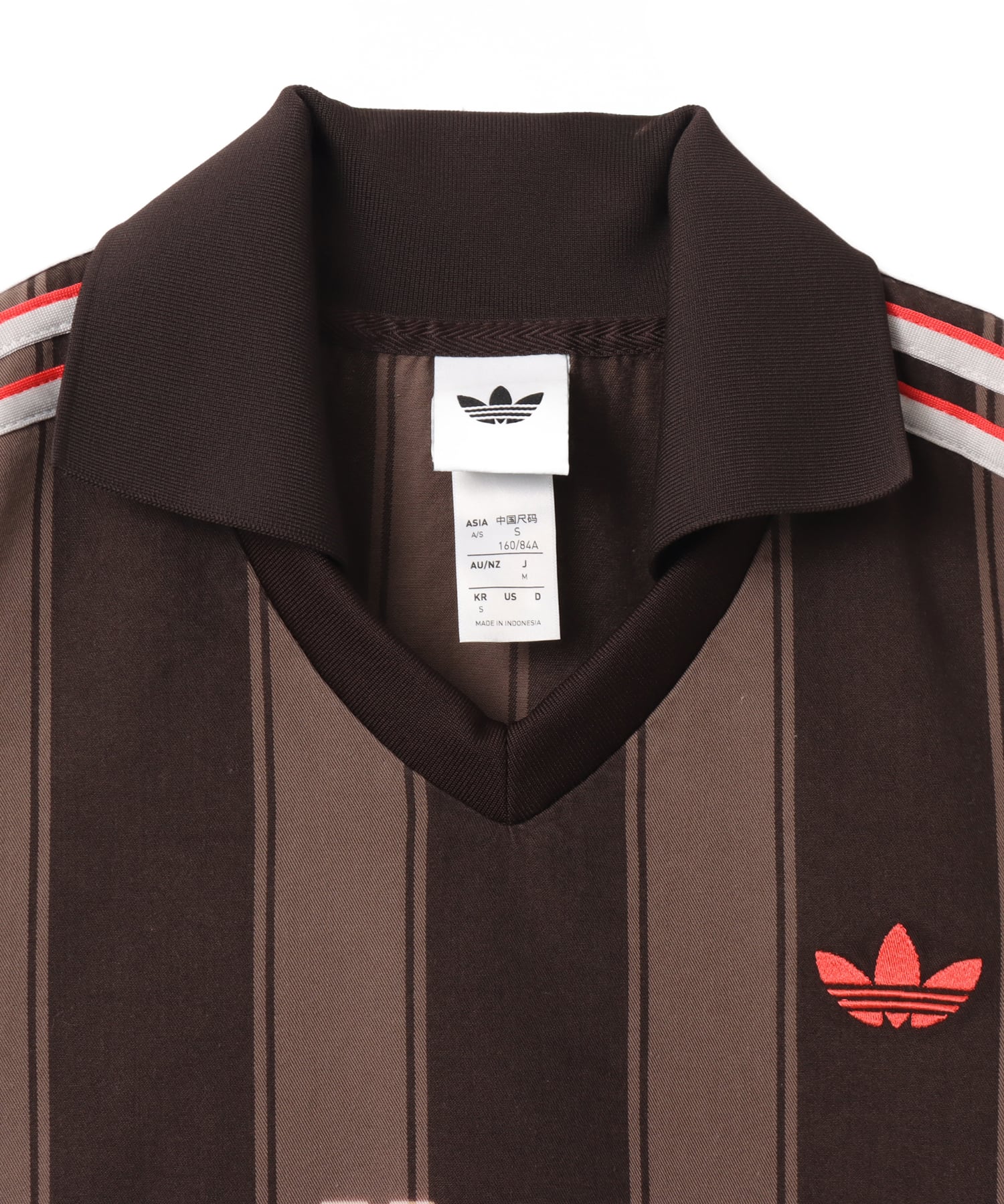 adidas TWILL FOOTBALL JERSEY オーロラコーヒーの画像
