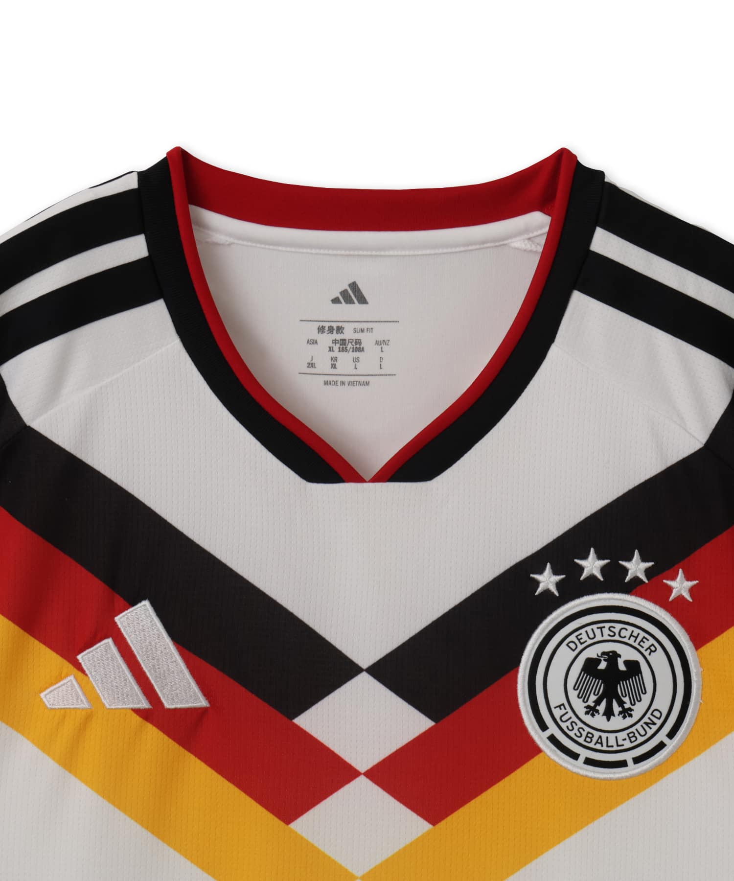 adidas ドイツ代表 2026 ホーム レプリカ ユニフォーム WHITEの画像