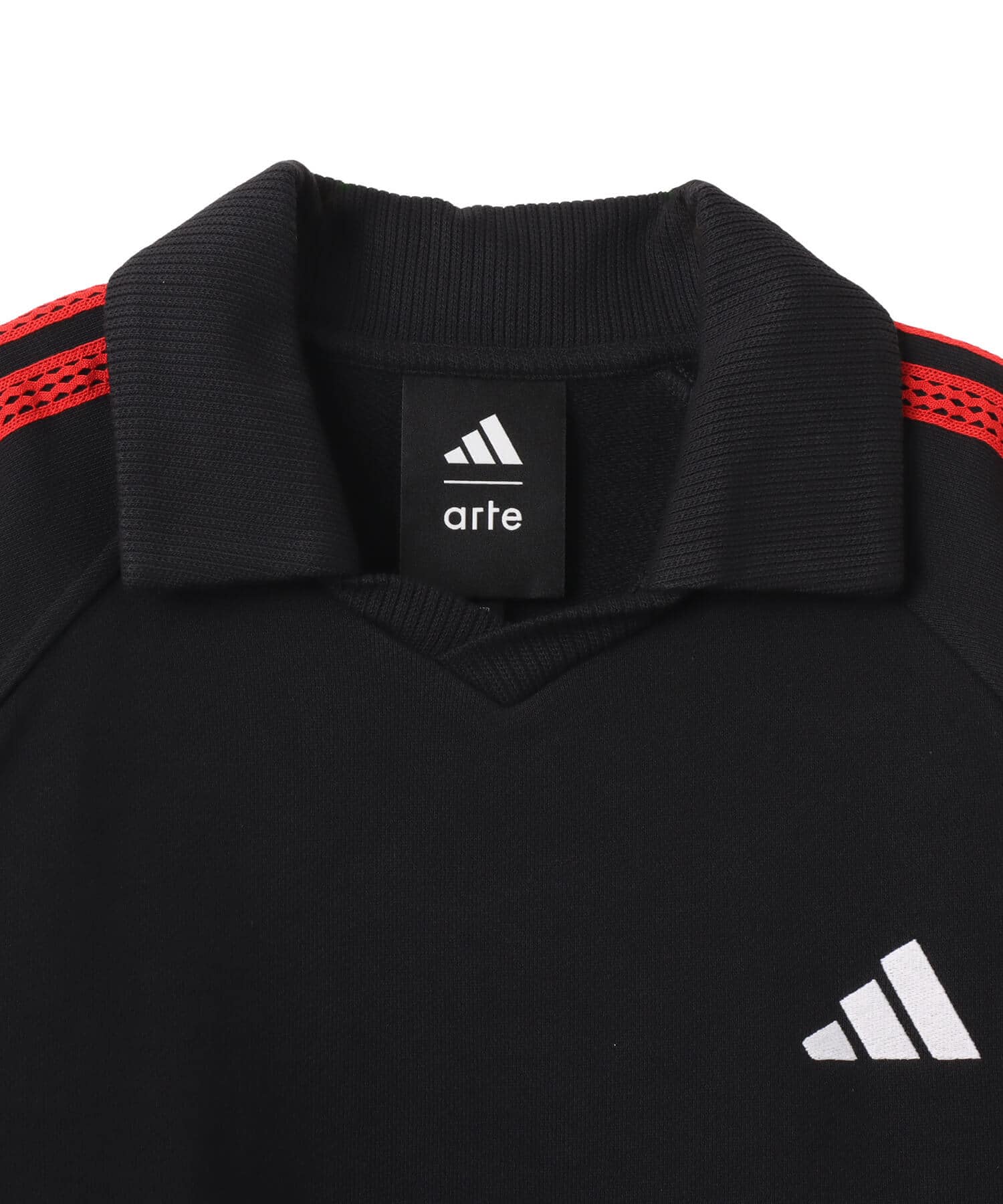 adidas X ARTE ANTWERP TERRY LONG SLEEVE JERSEY ブラックの画像