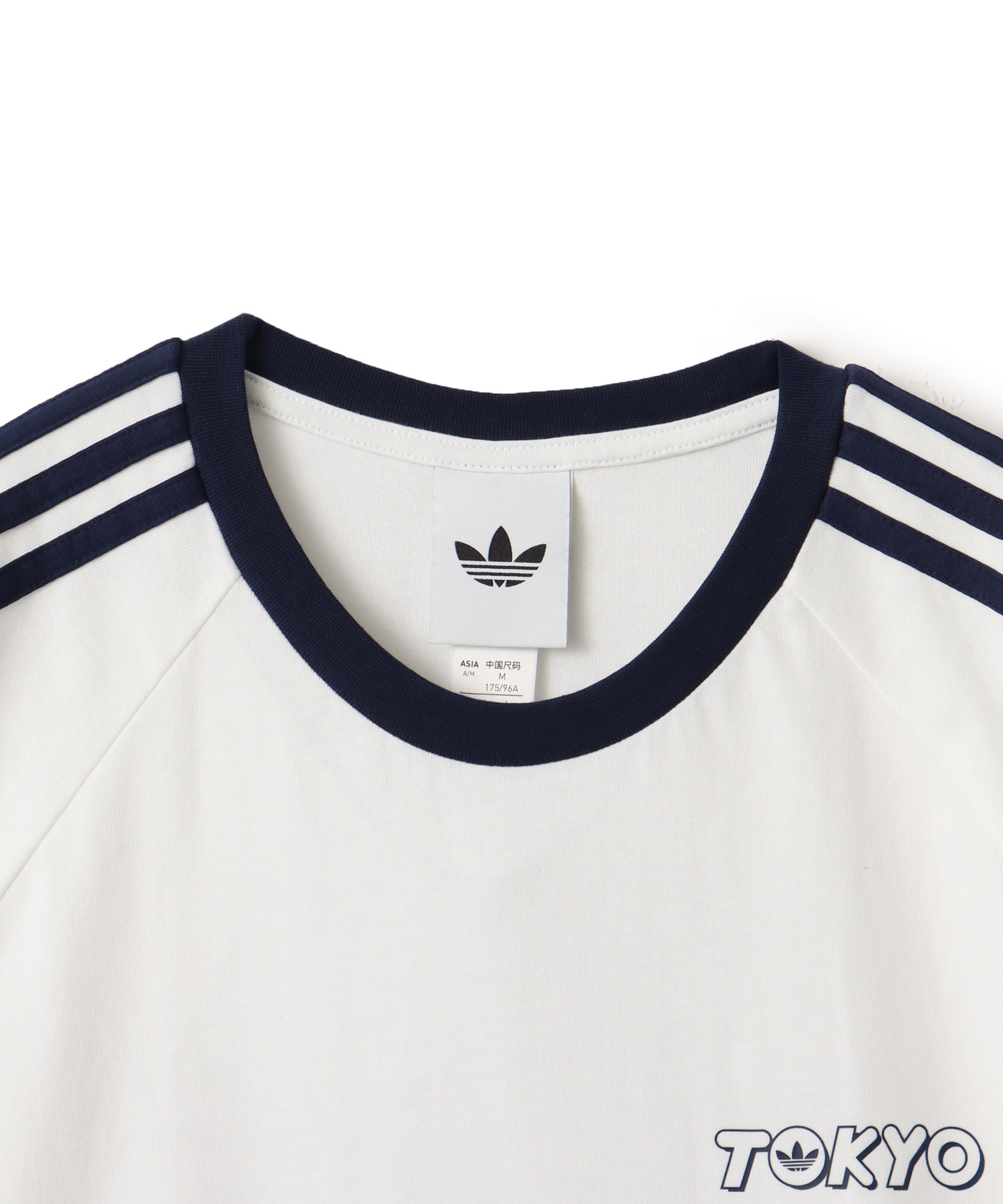 adidas TOKYO KATAKANA LONG SLEEVE T-SHIRT ホワイトの画像
