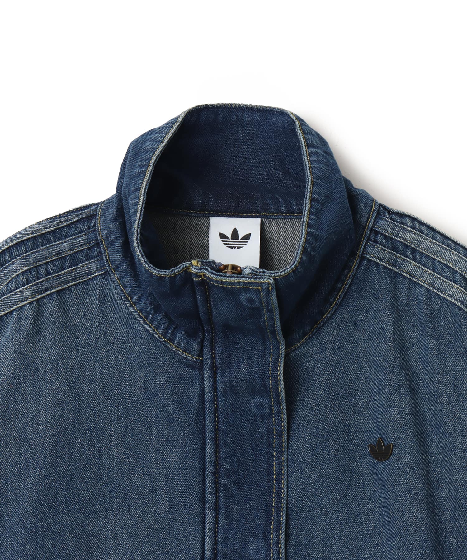 adidas DENIM TRACKTOP ミディアムヴィンテージデニムの画像