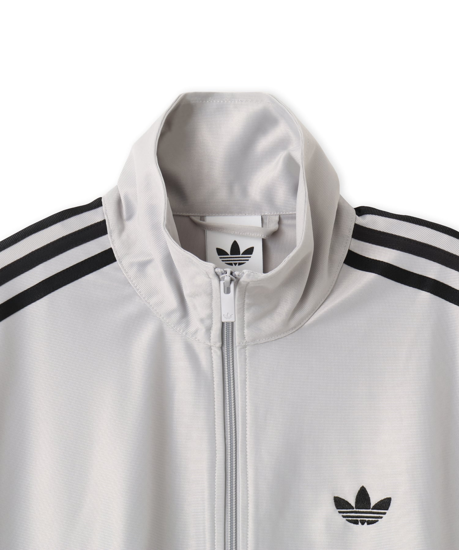 adidas FIREBIRD METALLIC TRACK TOP グレーツーの画像