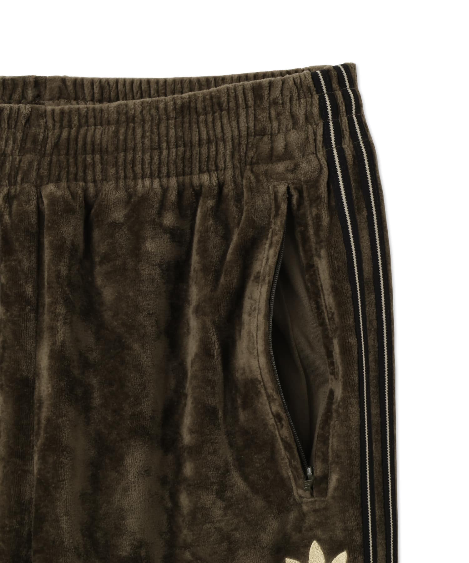 adidas FIREBIRD VELOUR TRACK PANTS ブランチの画像
