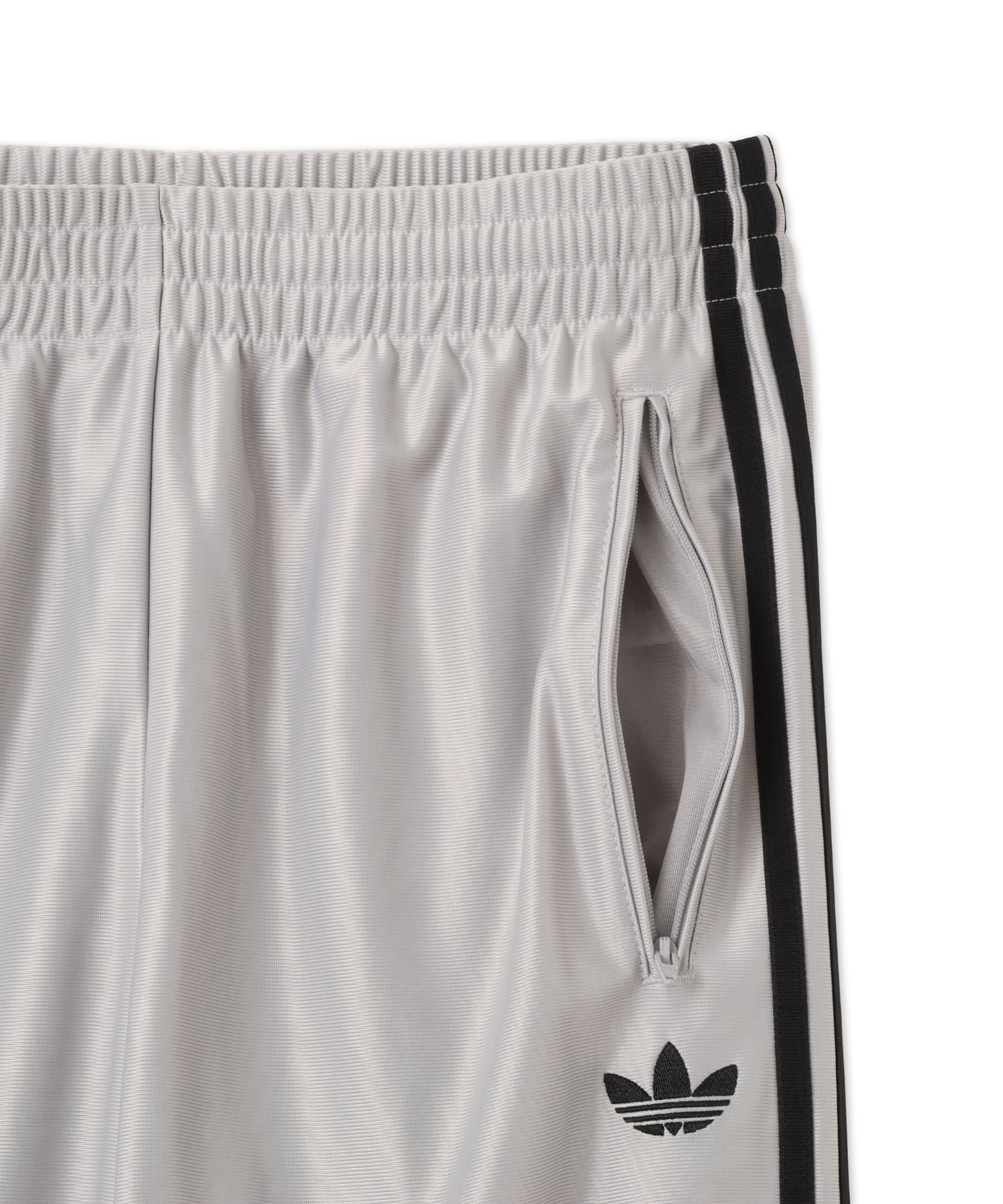 adidas FIREBIRD METALLIC TRACK PANTS グレーツーの画像