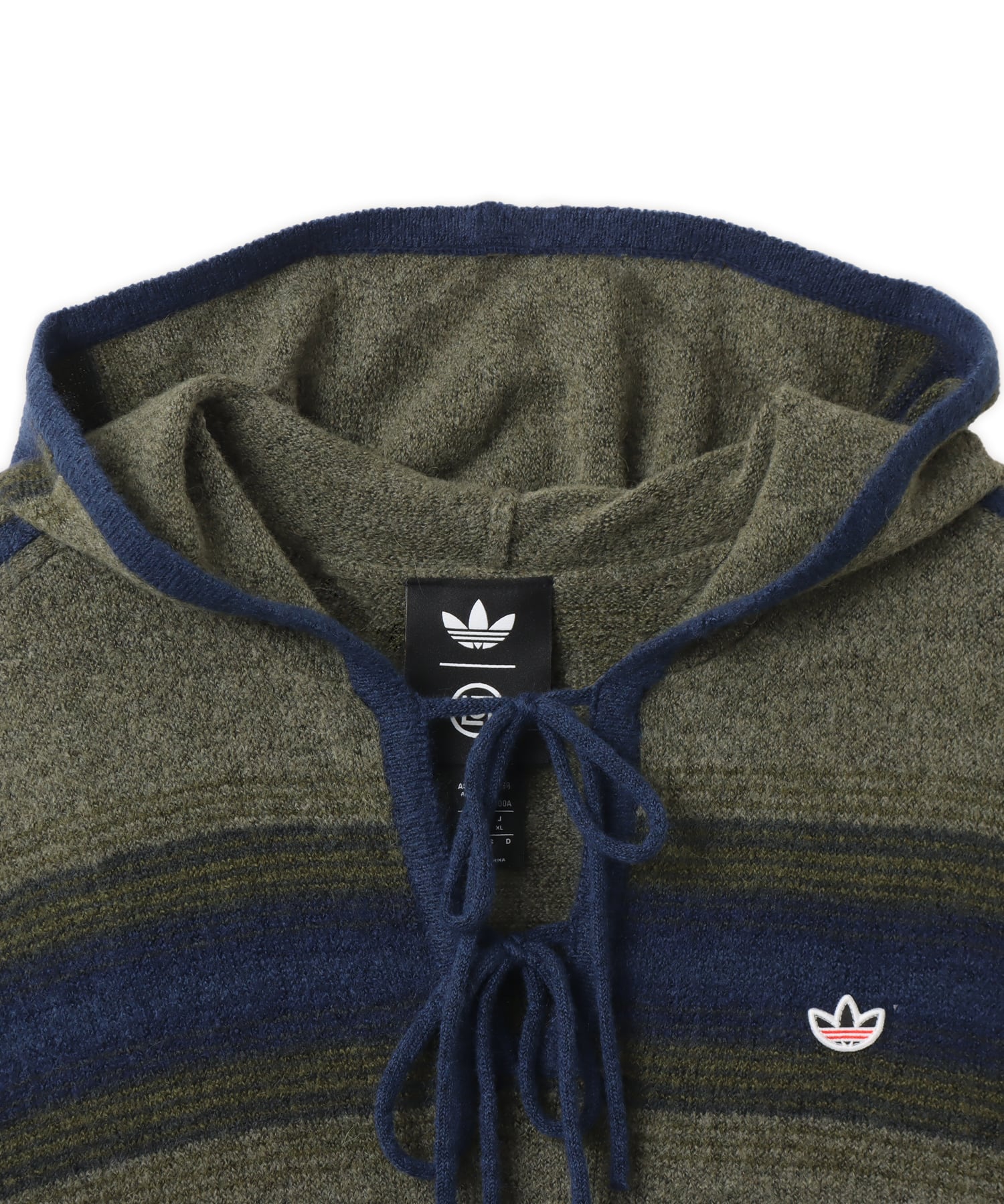adidas CLOT BAJA HOOD BY EDISON CHEN トレースカーキ/テックインディゴの画像