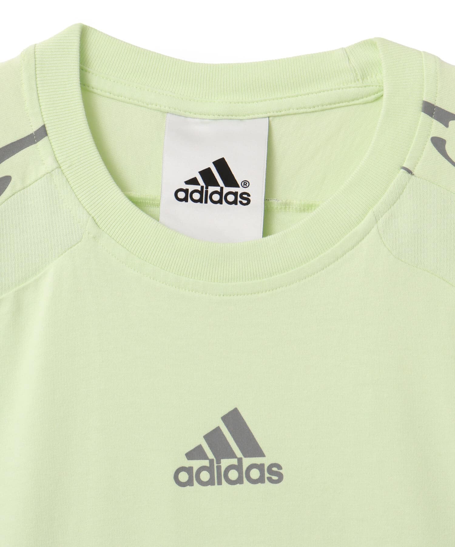 adidas ADILENIUM SEASON 4 TEAMGEIST GRAPHIC SS TEE オルモスト ライムの画像