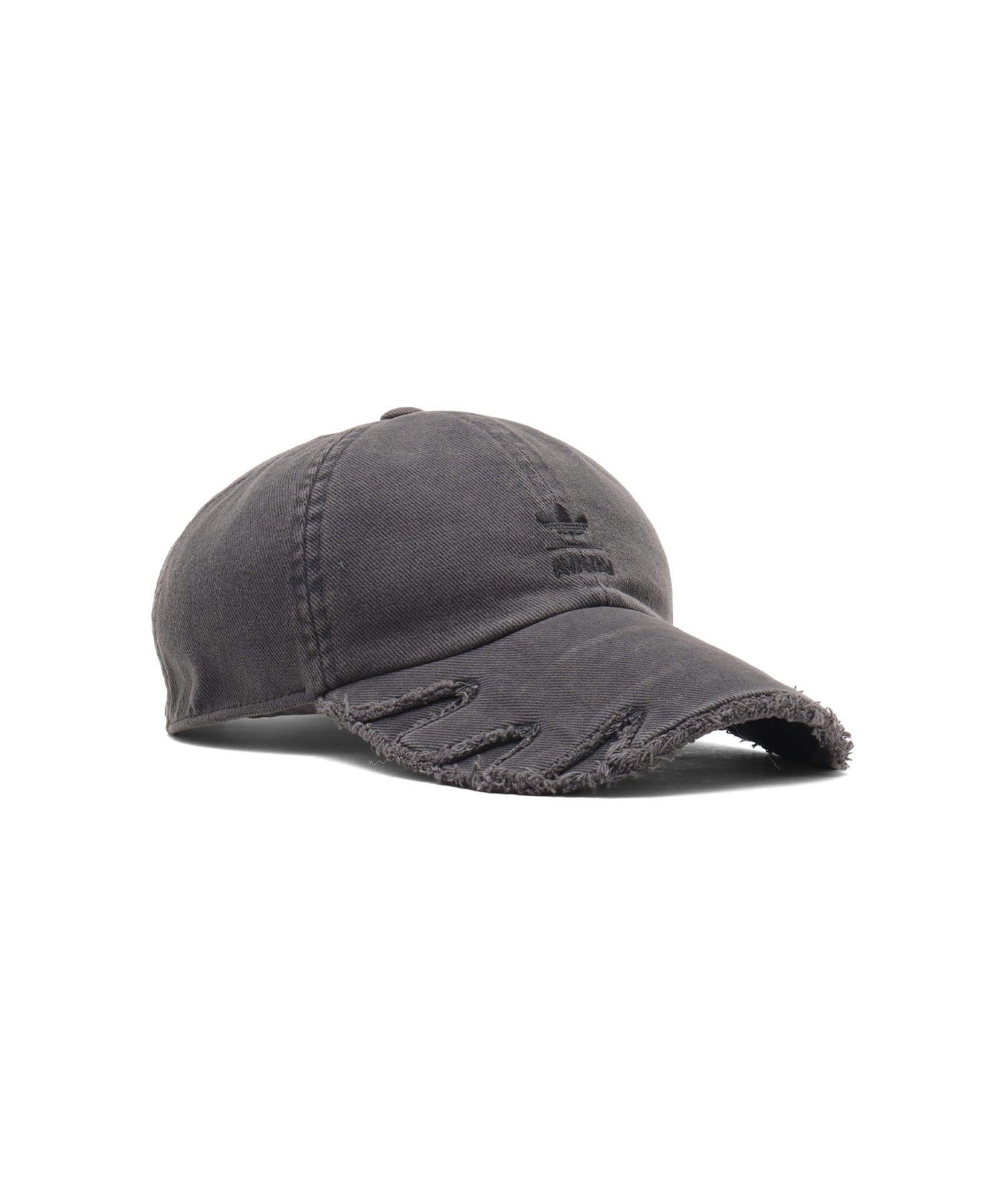 adidas BY AVAVAV SLASHED DOUBLE BRIM CAP ブラックの画像