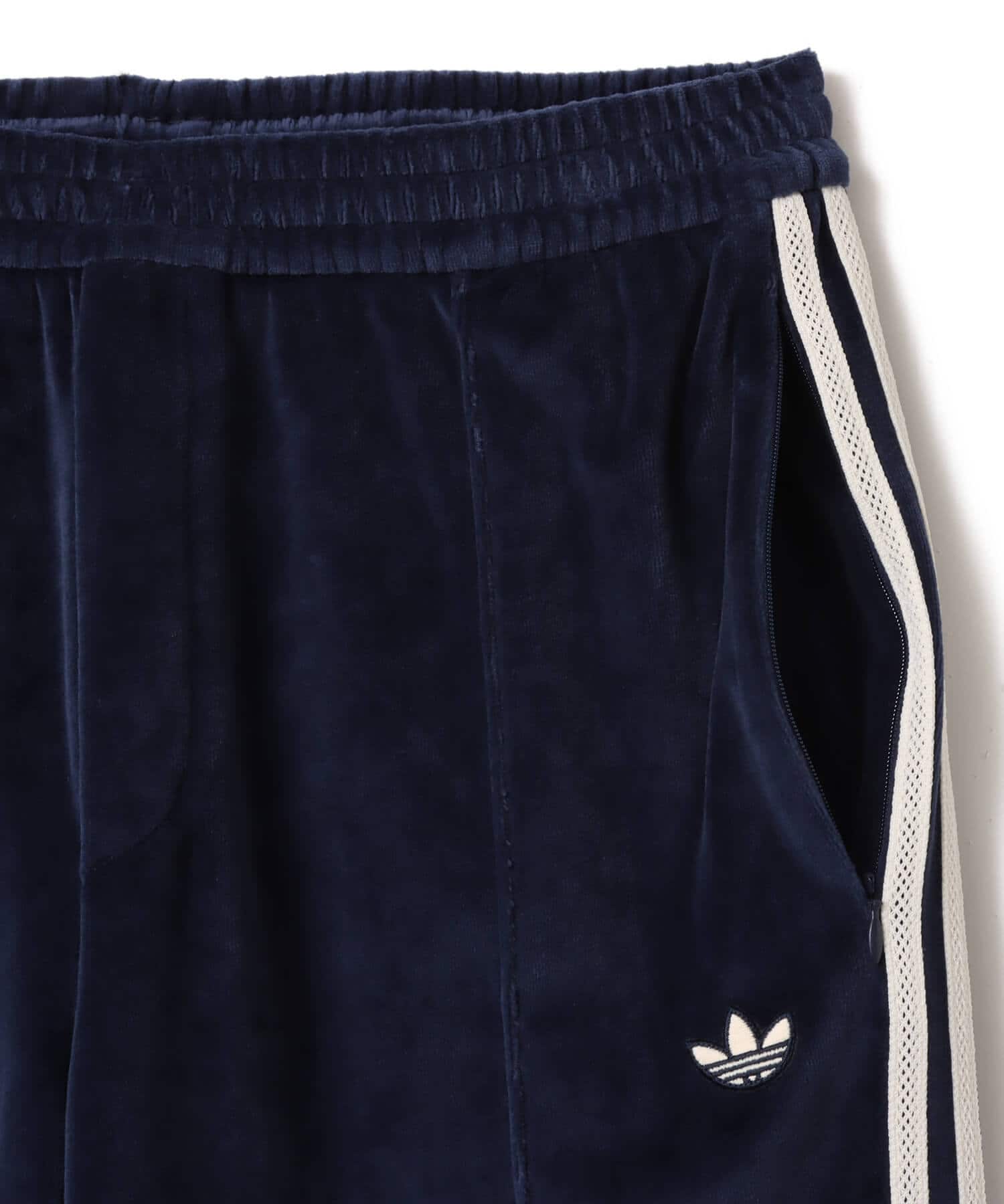 adidas WALES BONNER VELOUR TRACK PANT カレッジネイビーの画像