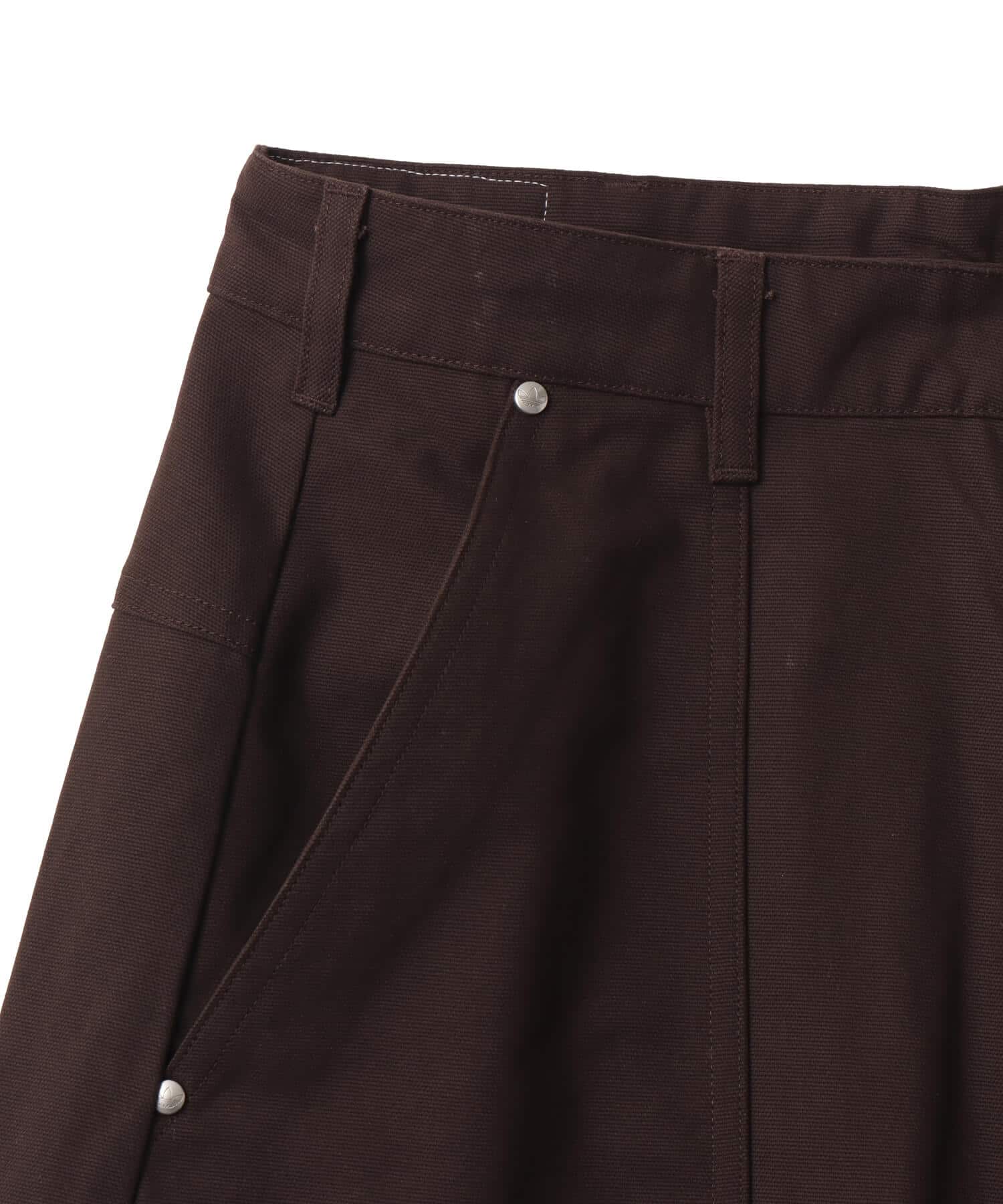 adidas Originals CANVAS CARGO WORKPANT オーロラコーヒーの画像