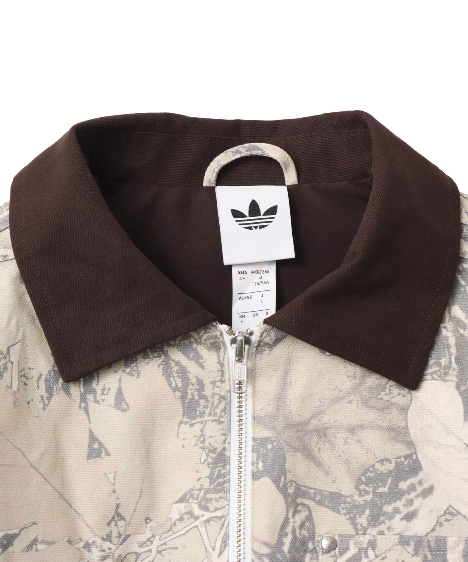 adidas Originals WORKWEAR CANVAS JACKET パテグレー/グレースリー/ワンダーベージュの画像