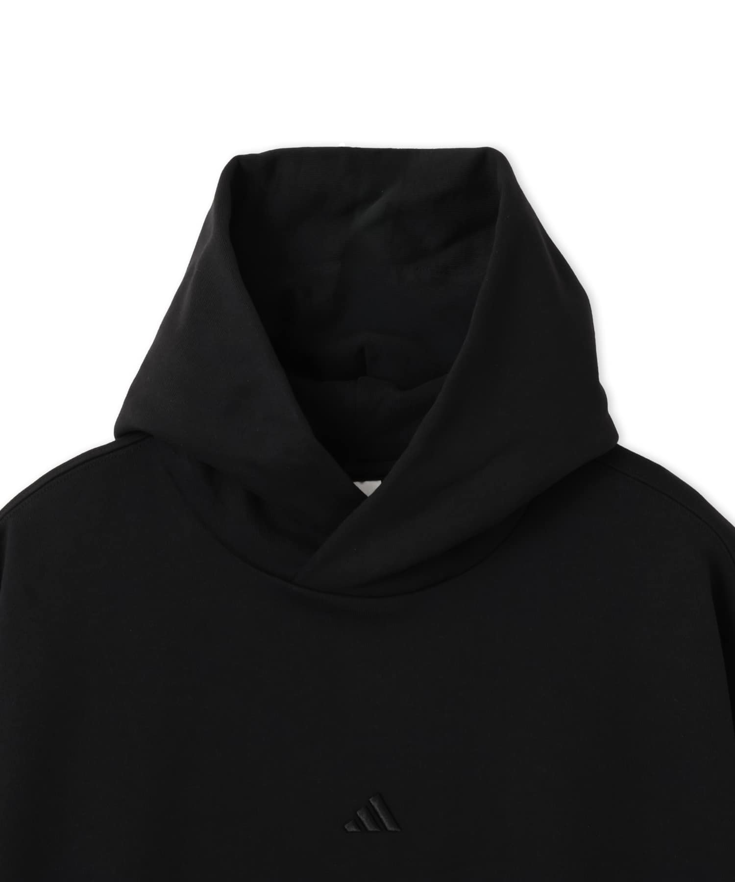 adidas BASKETBALL FLEECE HOODIE ブラックの画像