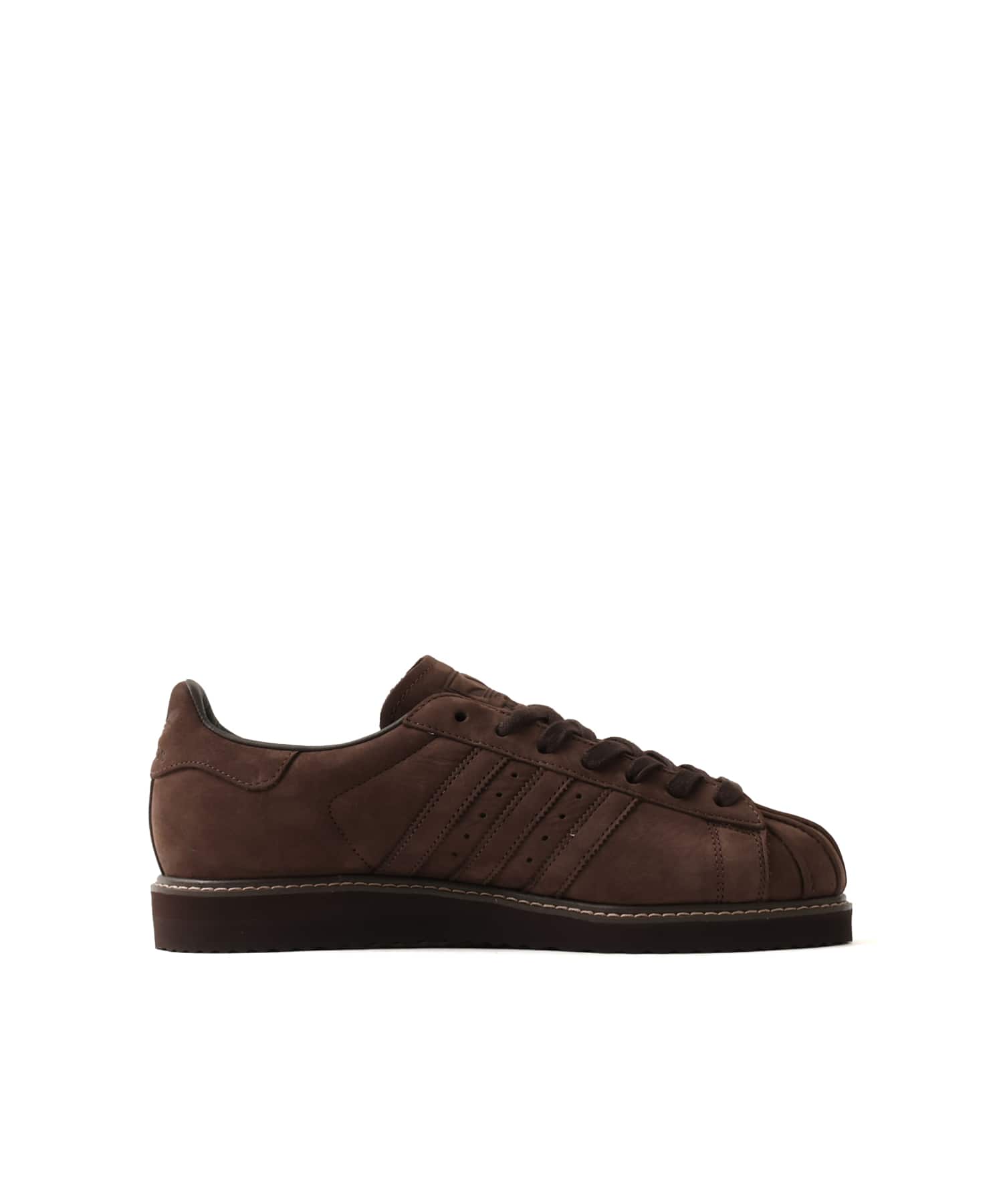 adidas SUPERSTAR LUX BROWN/BROWN/AUCOの画像