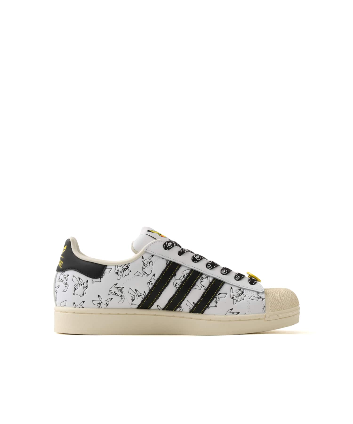 adidas POKEMON SUPERSTAR II FTWWHT/CBLACK/GOLDMTの画像