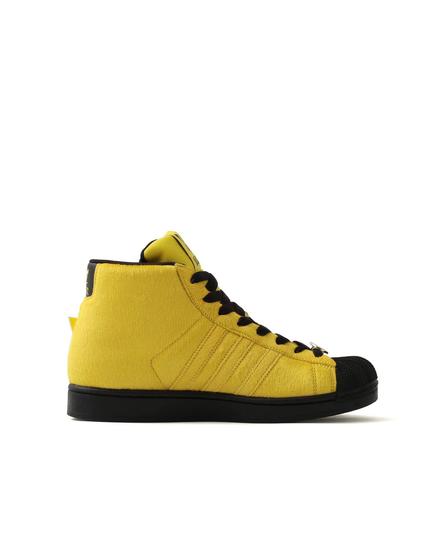 adidas POKEMON SUPERSTAR II MID YELLOW/YELLOW/CBLACKの画像