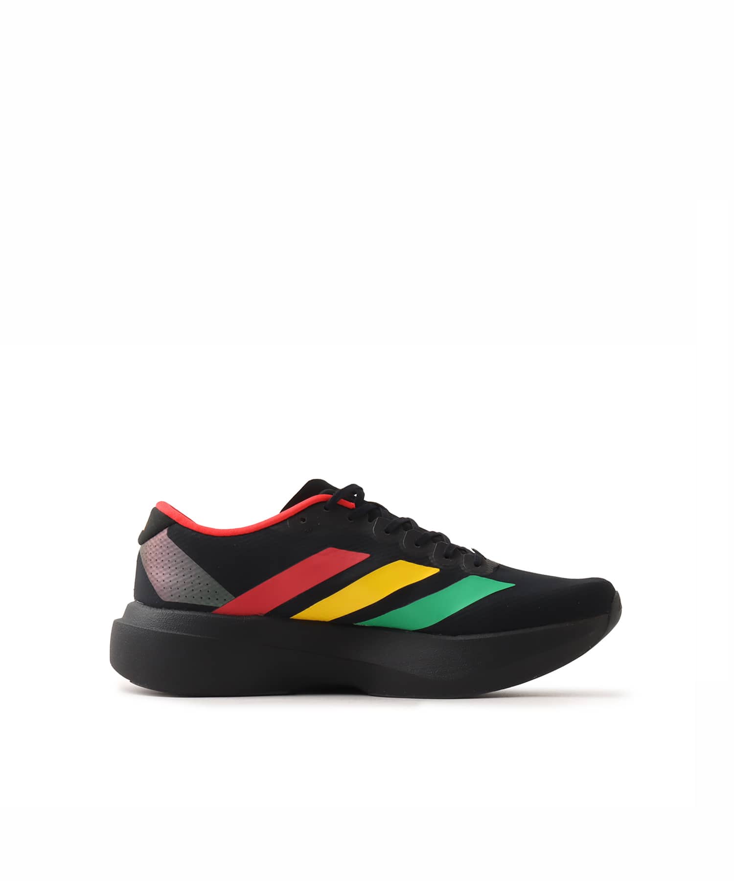 adidas Adizero EVO SL WVN M CBLACK/VIVGRN/BOGOLDの画像