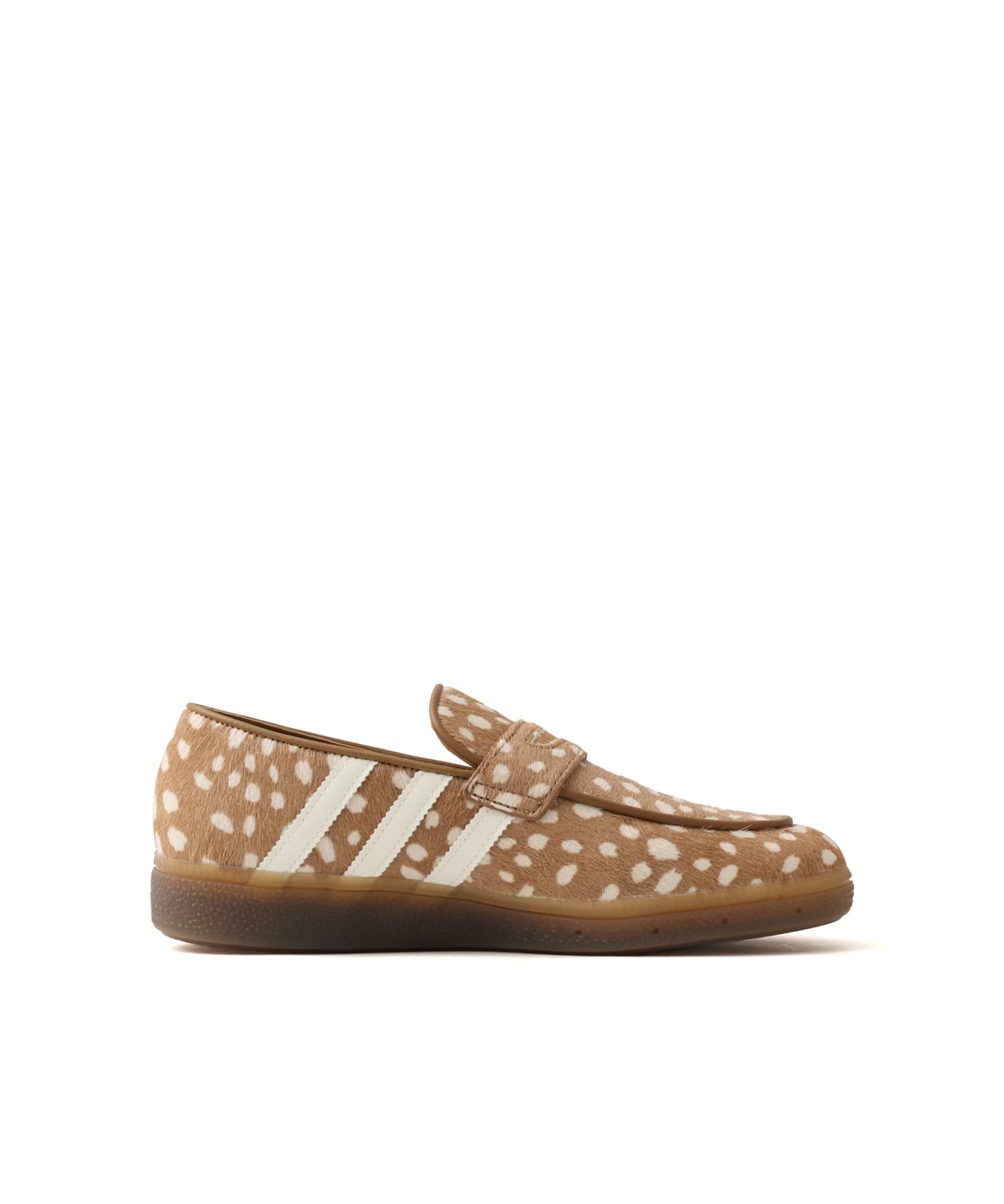 adidas HANDBALL SPEZIAL LOAFER W SUPCOL/OWHITE/GOLDMTの画像