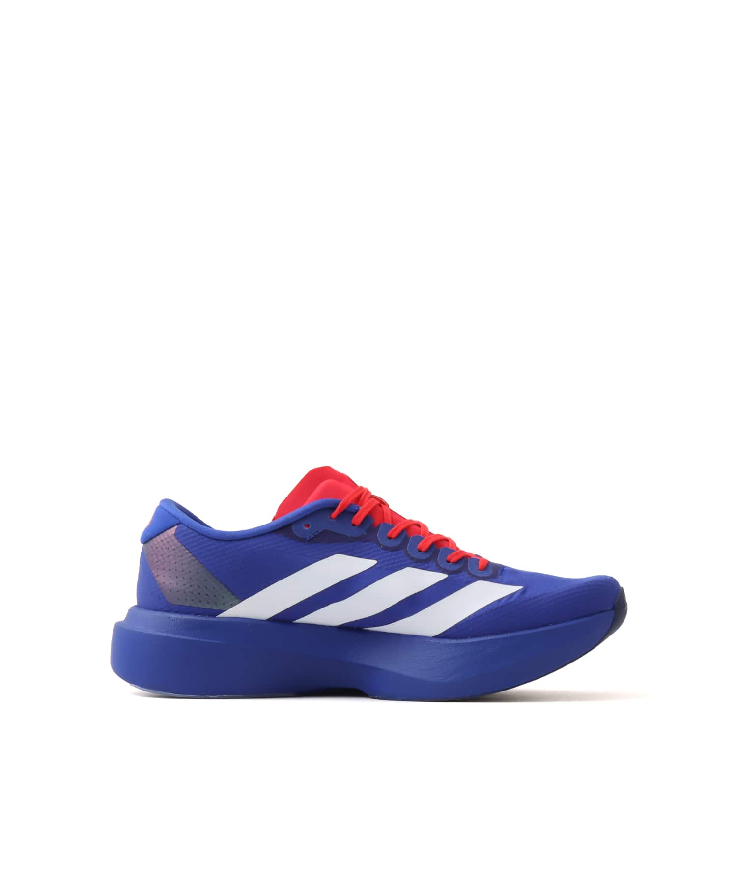 adidas Adizero EVO SL WVN M LUCBLU/PURRUB/FTWWHTの画像