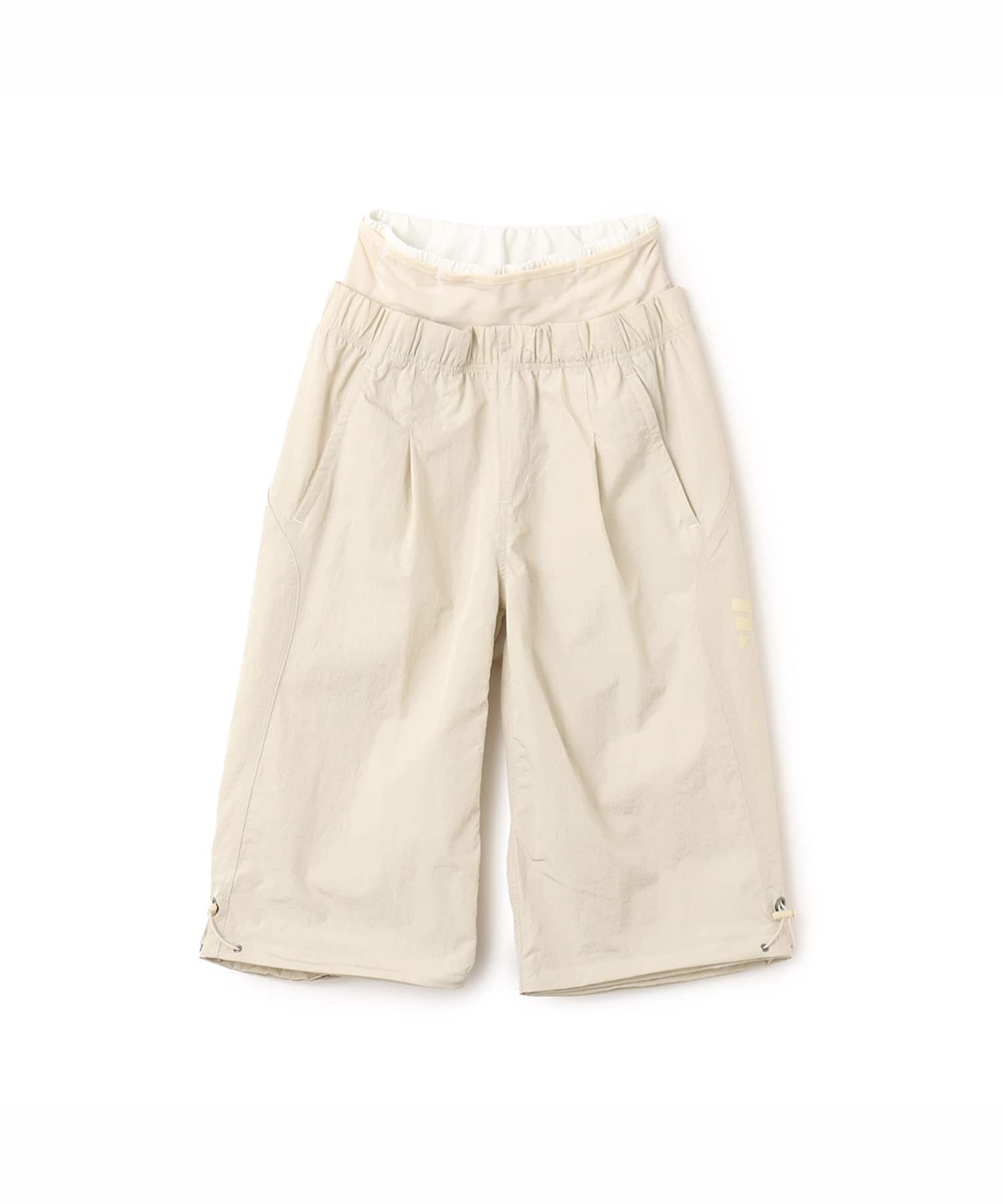 adidas DAY//Ø WOVEN PANTS W パテグレーの画像