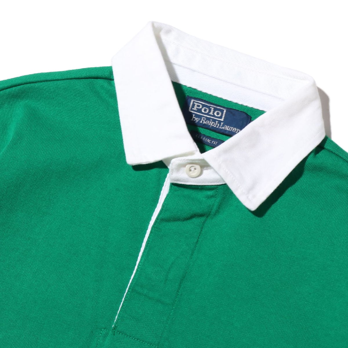 POLO RALPH LAUREN LSYDRUGBY M2-LONG SLEEVE-KNIT GREEN MULTI 18HO-Iの画像