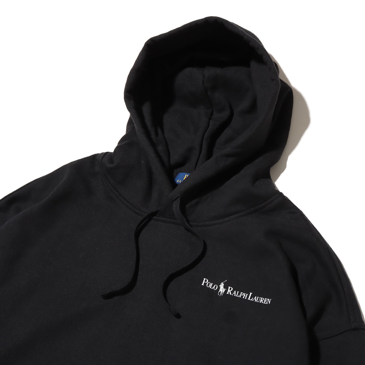POLO RALPH LAUREN LONG SLEEVE-SWEATSHIRT HEAVY WT FLEECE POLO BLACK の画像