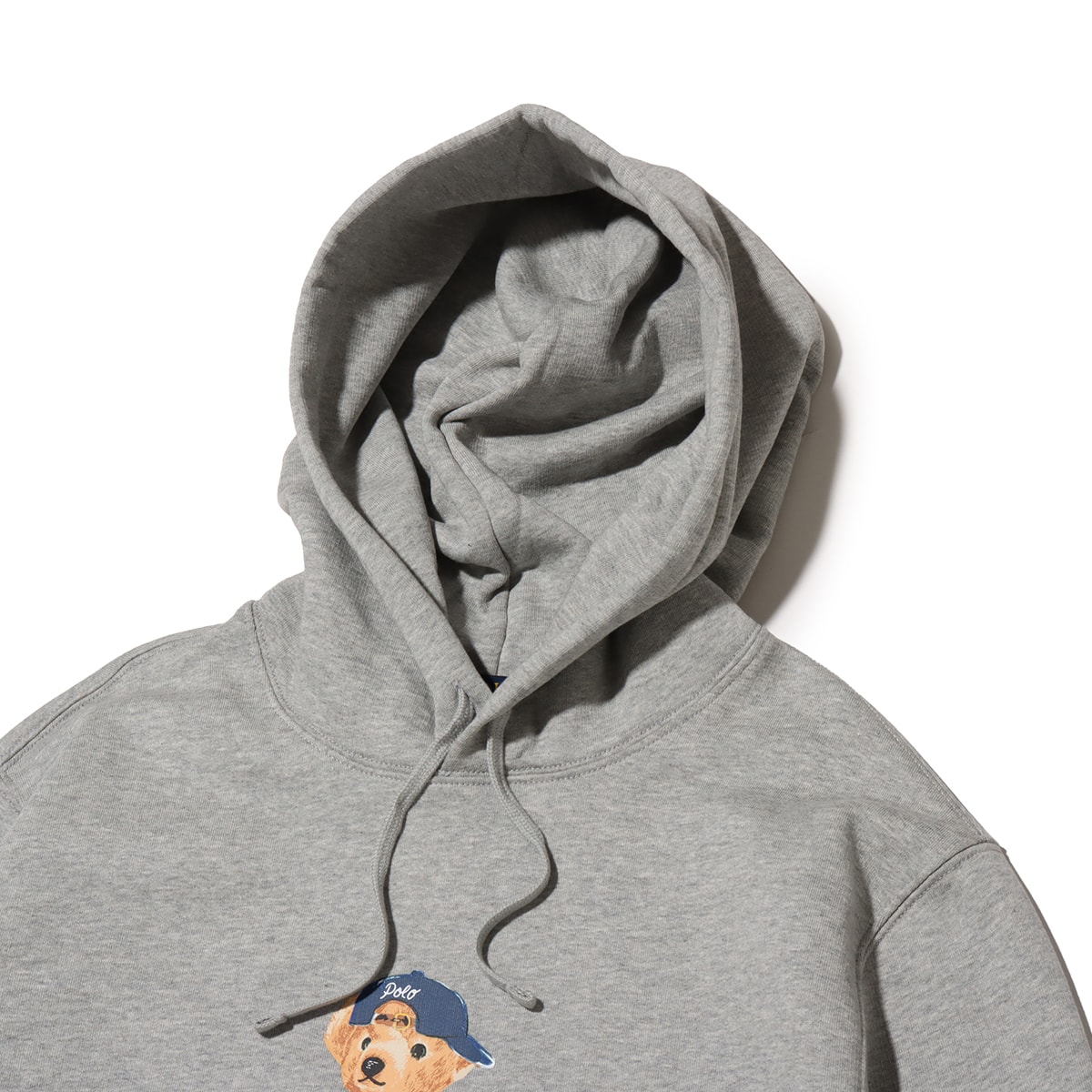 POLO RALPH LAUREN LONG SLEEVE-SWEATSHIRT SEASONAL FLEECE F24 ANDOVER HTHR VRSY BEAR の画像