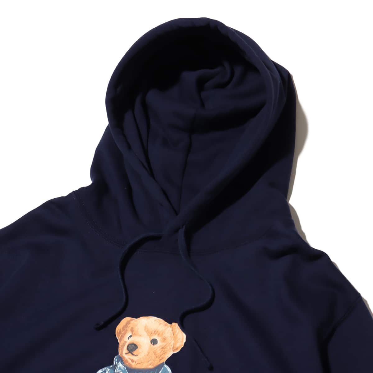 POLO RALPH LAUREN LONG SLEEVE-SWEATSHIRT SEASONAL FLEECE F24 CRUISE NAVY DENIM BEAR の画像