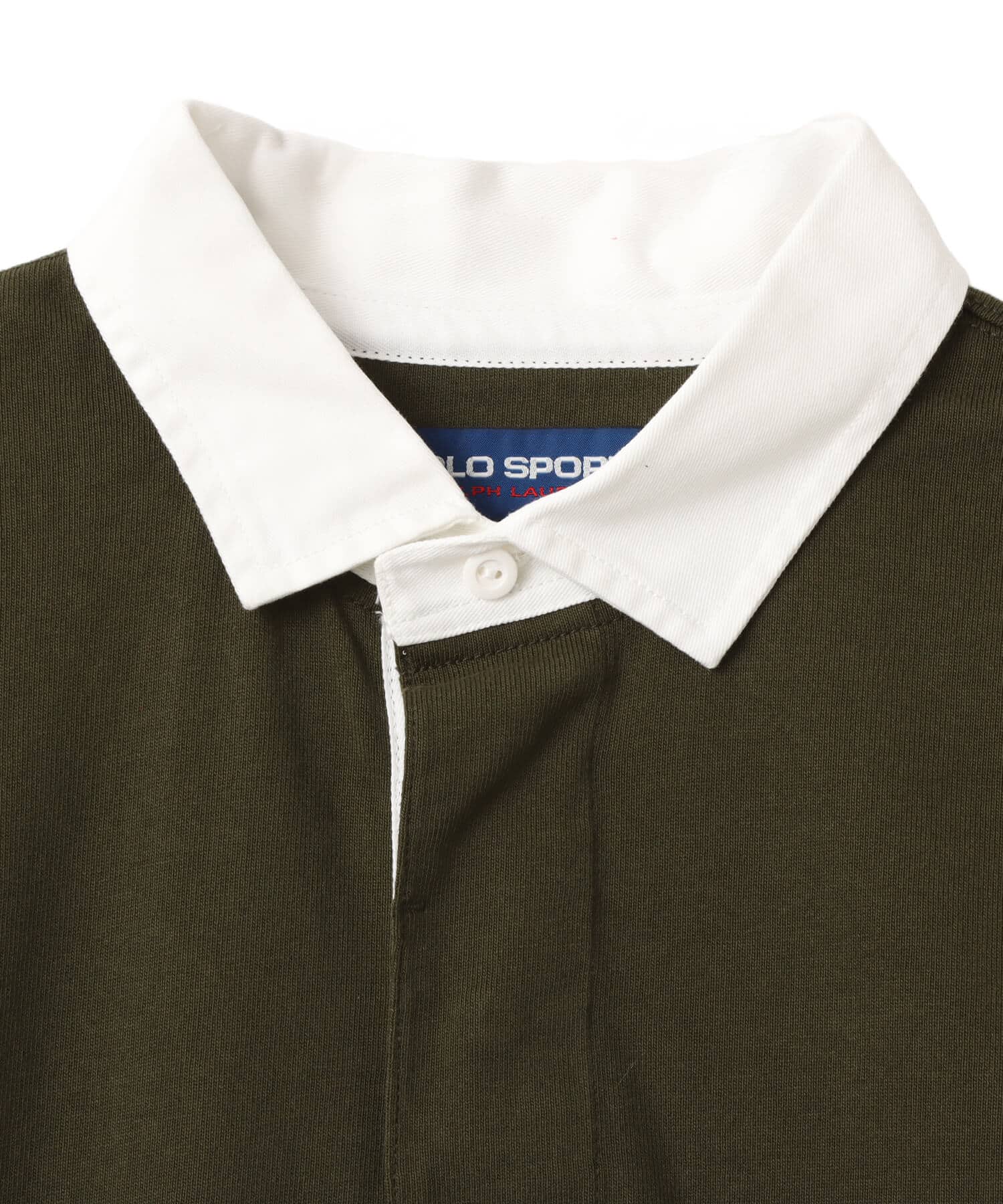 POLO RALPH LAUREN LSBFRUGBYM1-LONG SLEEVE-RUGBY COMPANY OLIVEの画像