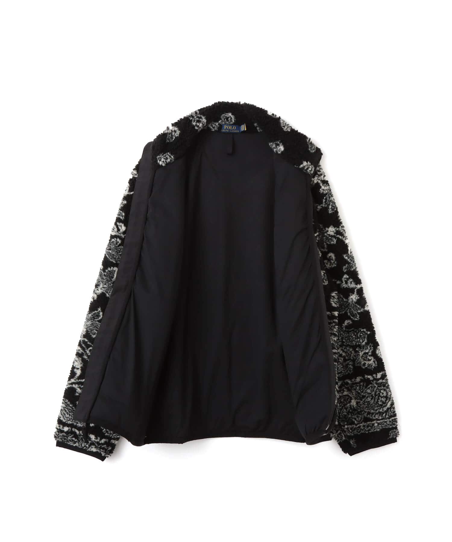 POLO RALPH LAUREN JAQUARD HI-PILE JACKET YUKON PATCHWORK BANDANAの画像