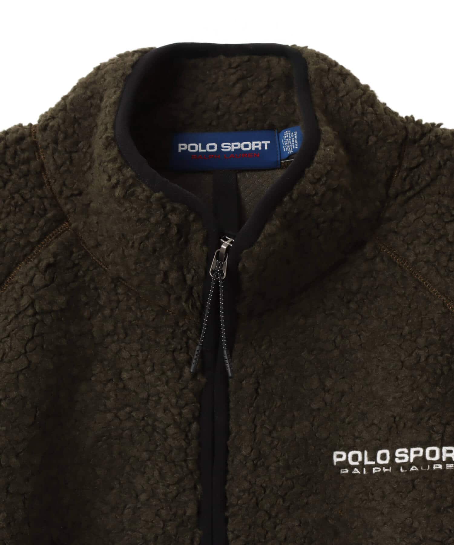 POLO RALPH LAUREN POLO SPORT FULL ZIP JACKET COMPANY OLIVEの画像