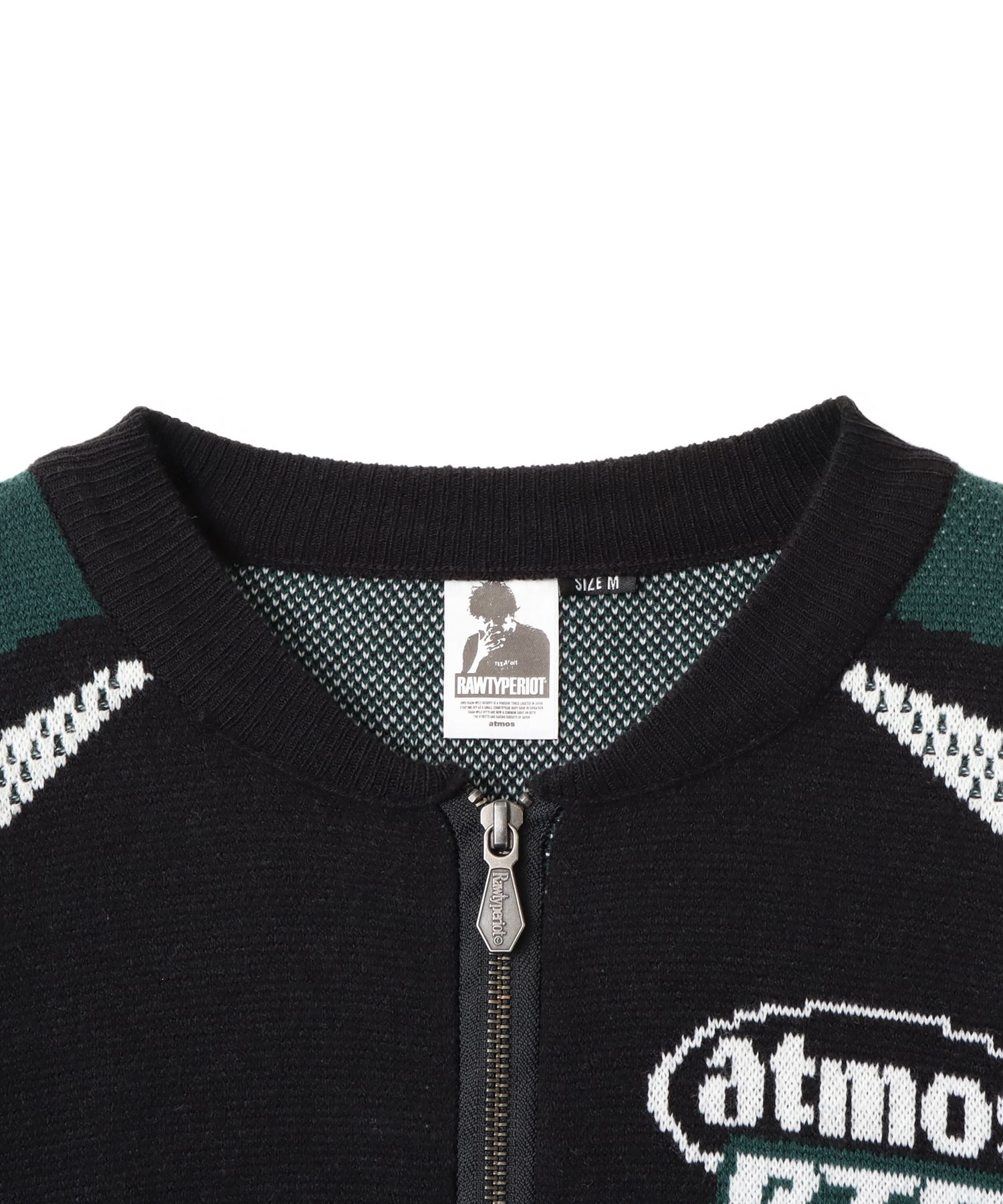 RawTypeRiot x RWB x Atmos Knit Wear Plain  GREENの画像