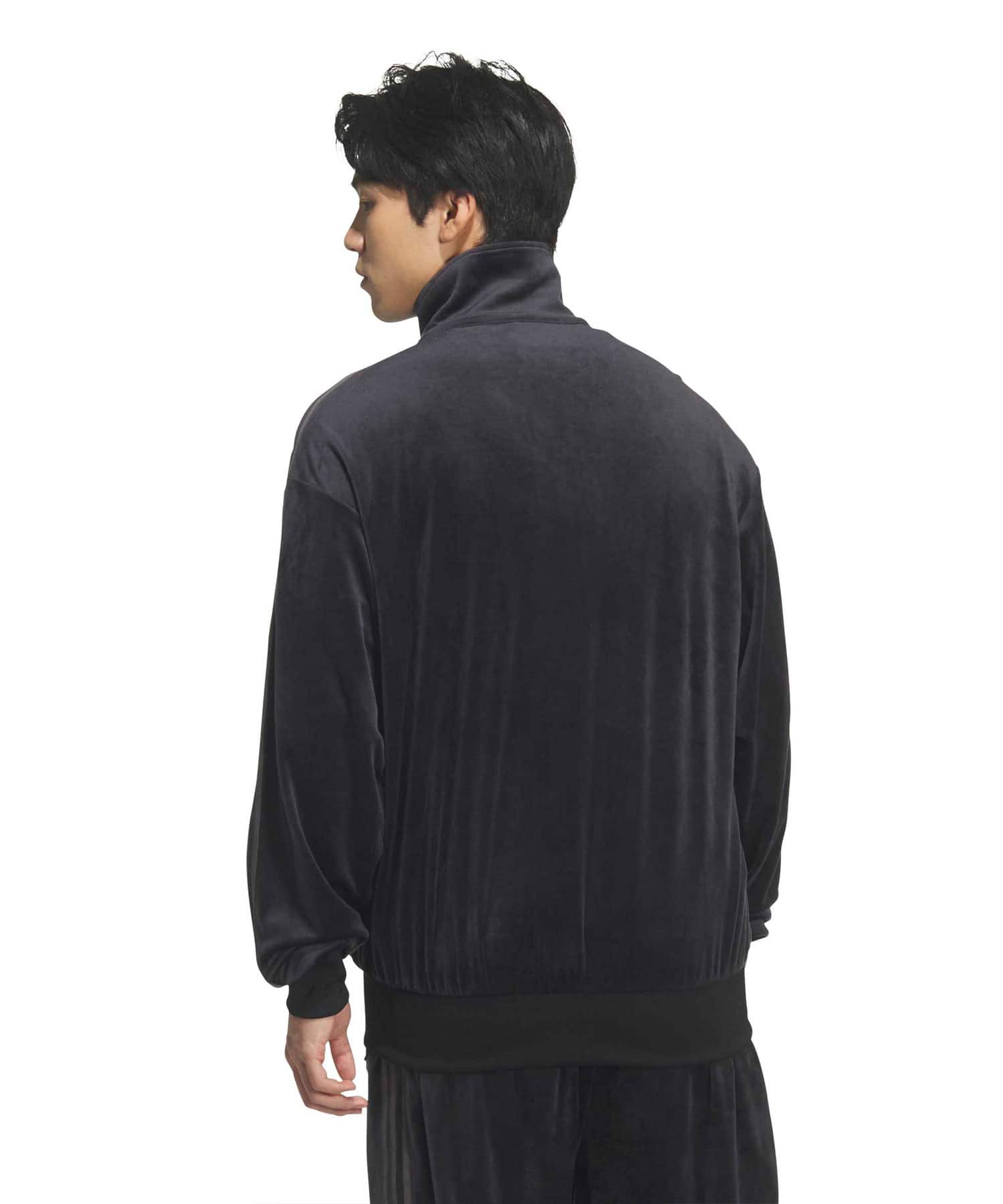 adidas FIREBIRD TRACK TOP VELOUR ブラックの画像
