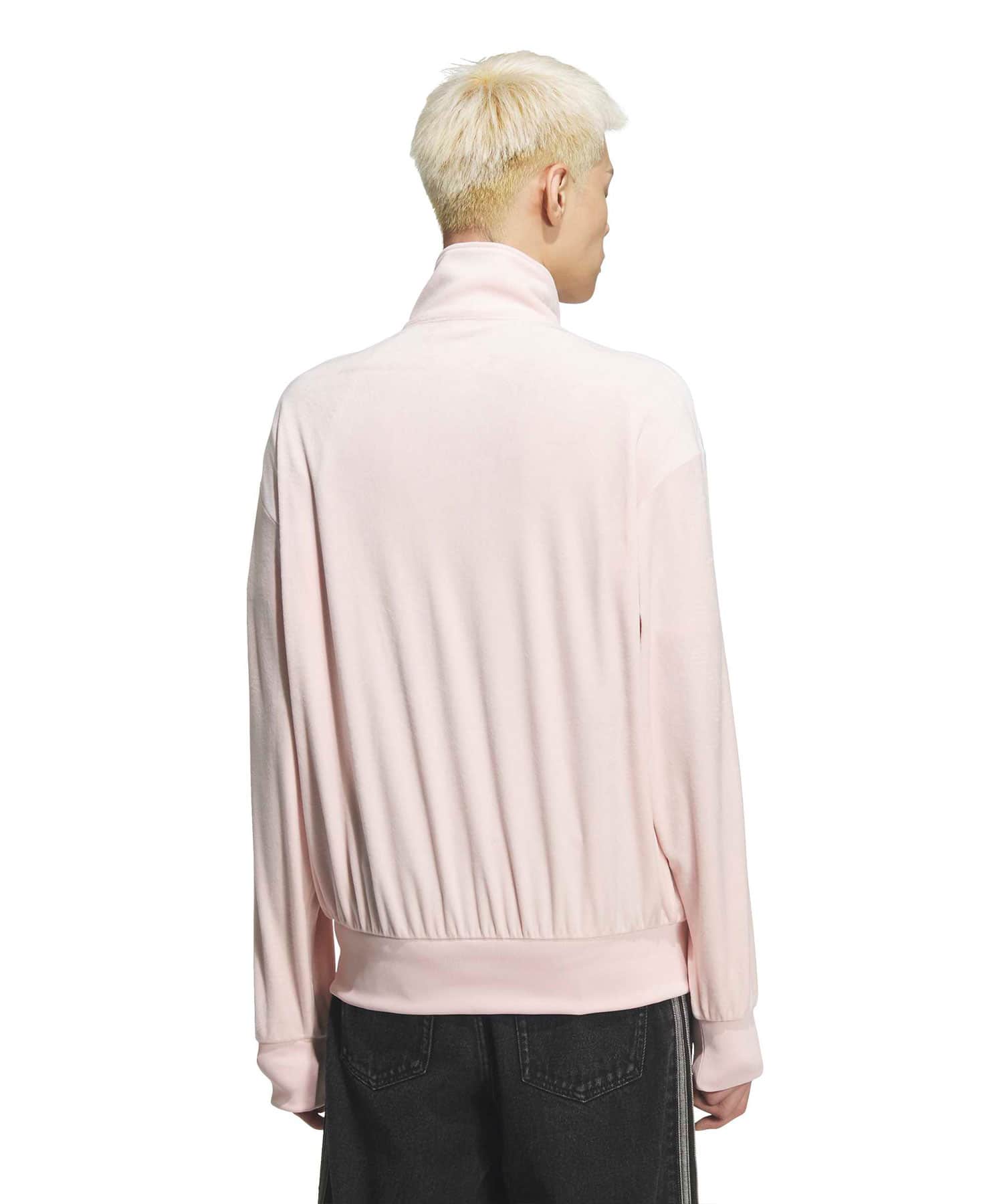 adidas FIREBIRD TRACK TOP VELOUR サンディーピンクの画像
