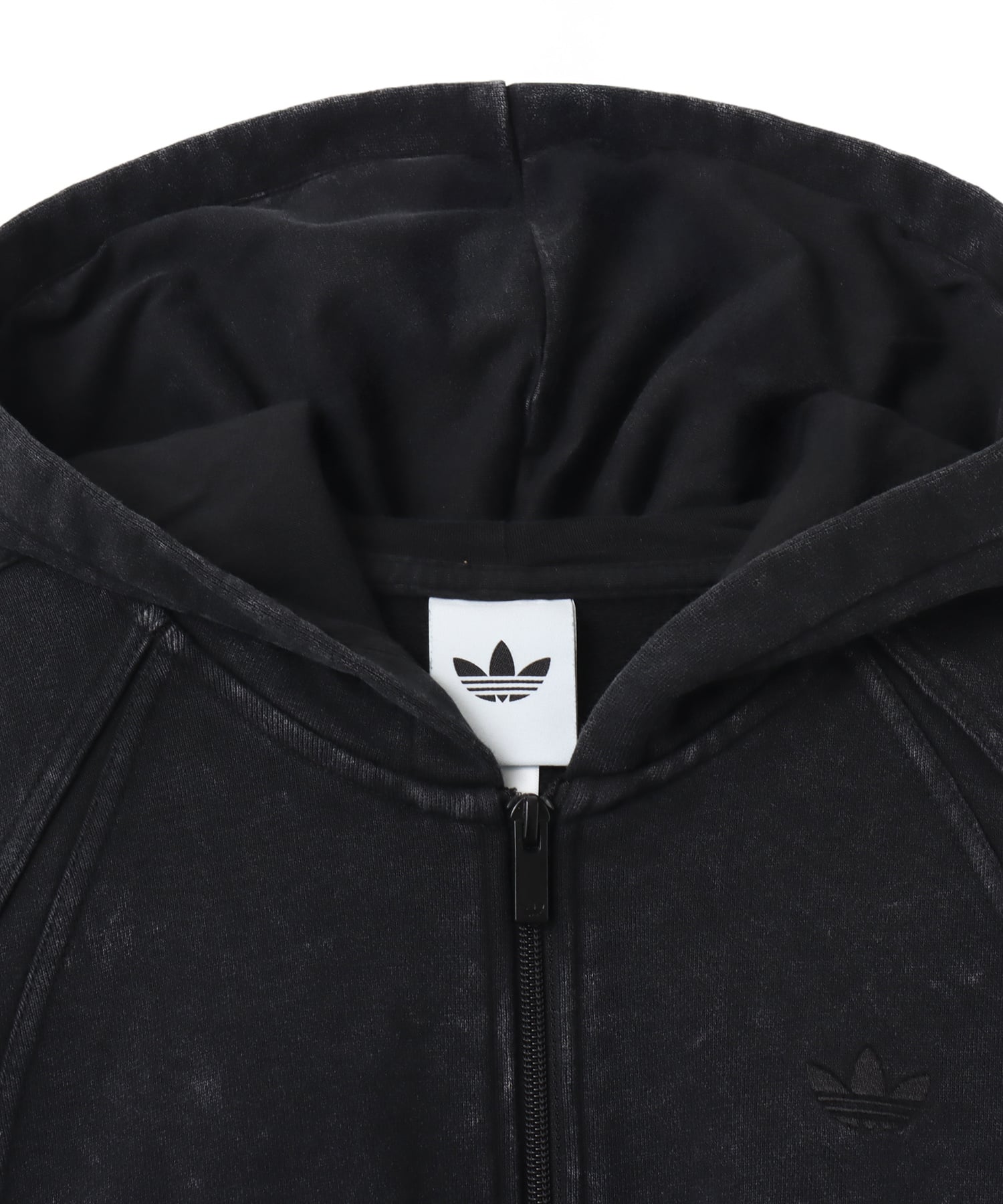 adidas TG FZ HOODY ブラックの画像