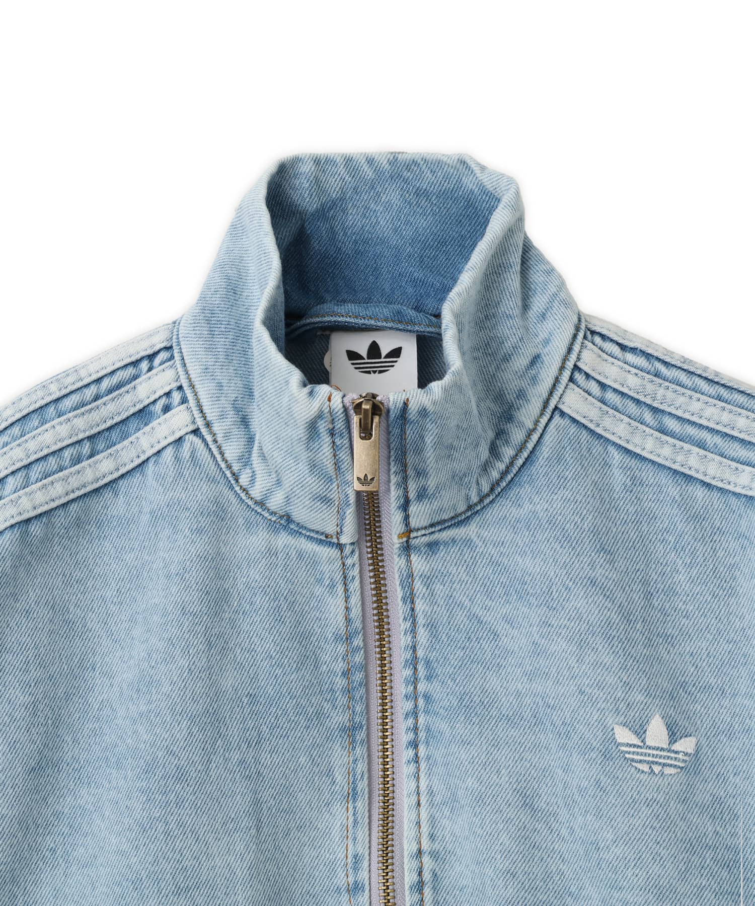 adidas FIREBIRD TRACKTOP DENIM ライトデニムの画像