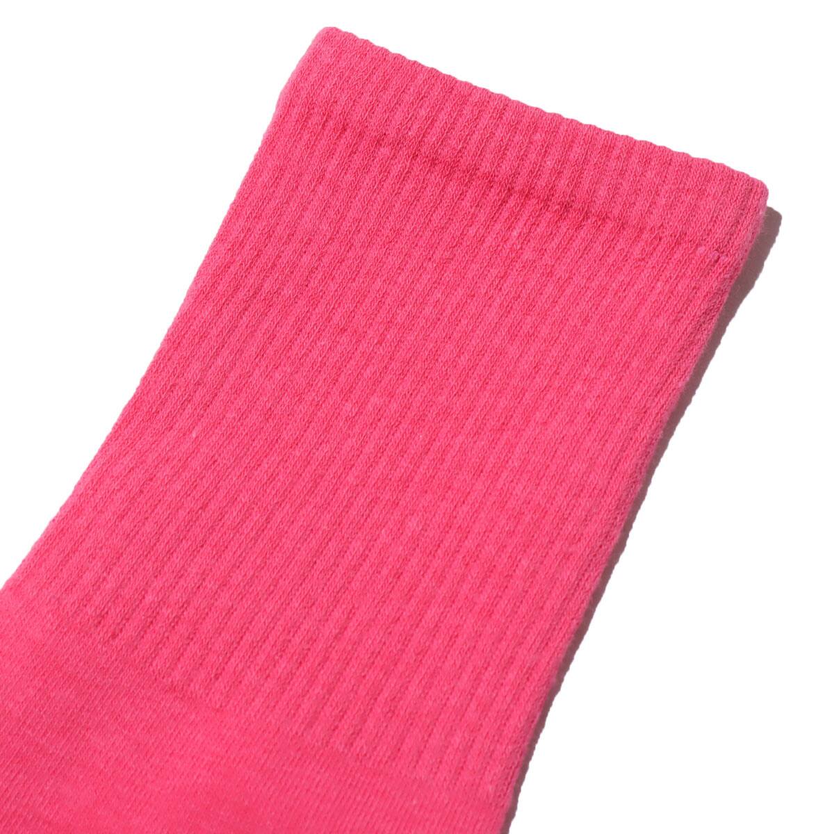 atmos pink カラフル タビ ソックス DARK PINKの画像