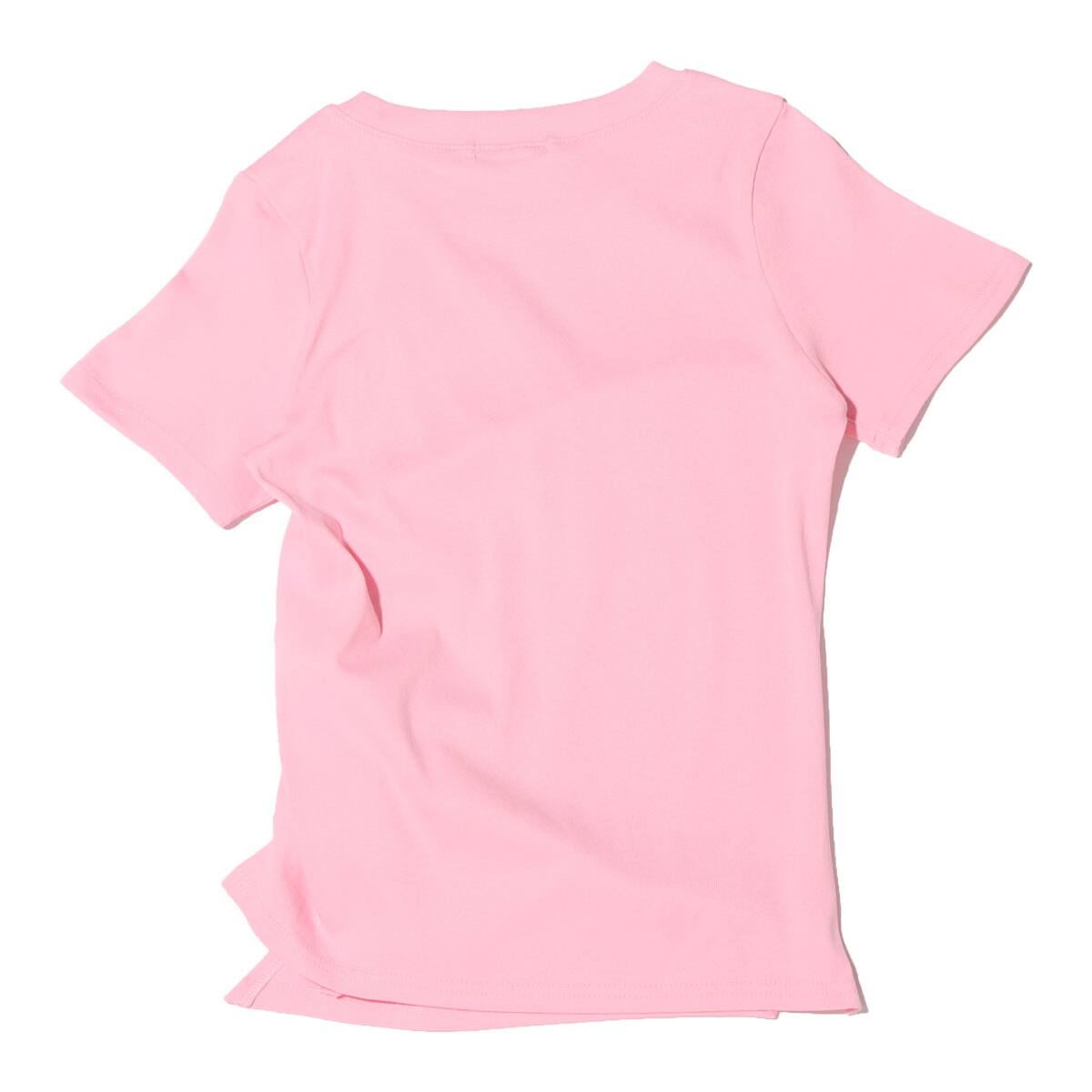 atmos pink サイド絞り ロゴトップス PINKの画像