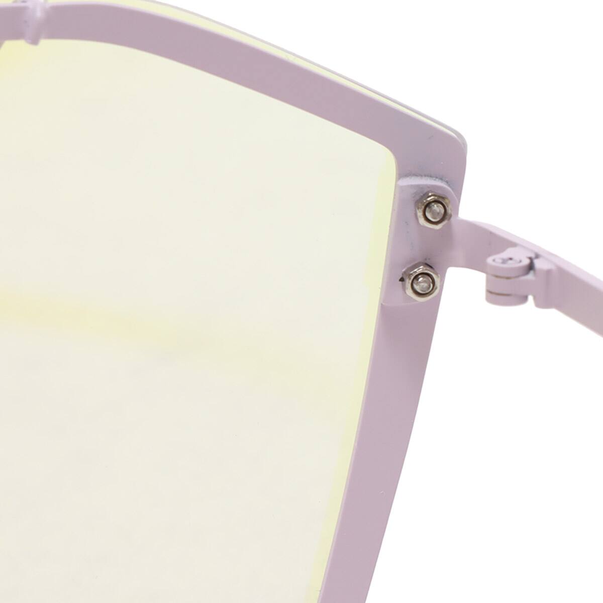 atmos pink カラーシールドサングラス VAIORETTOの画像
